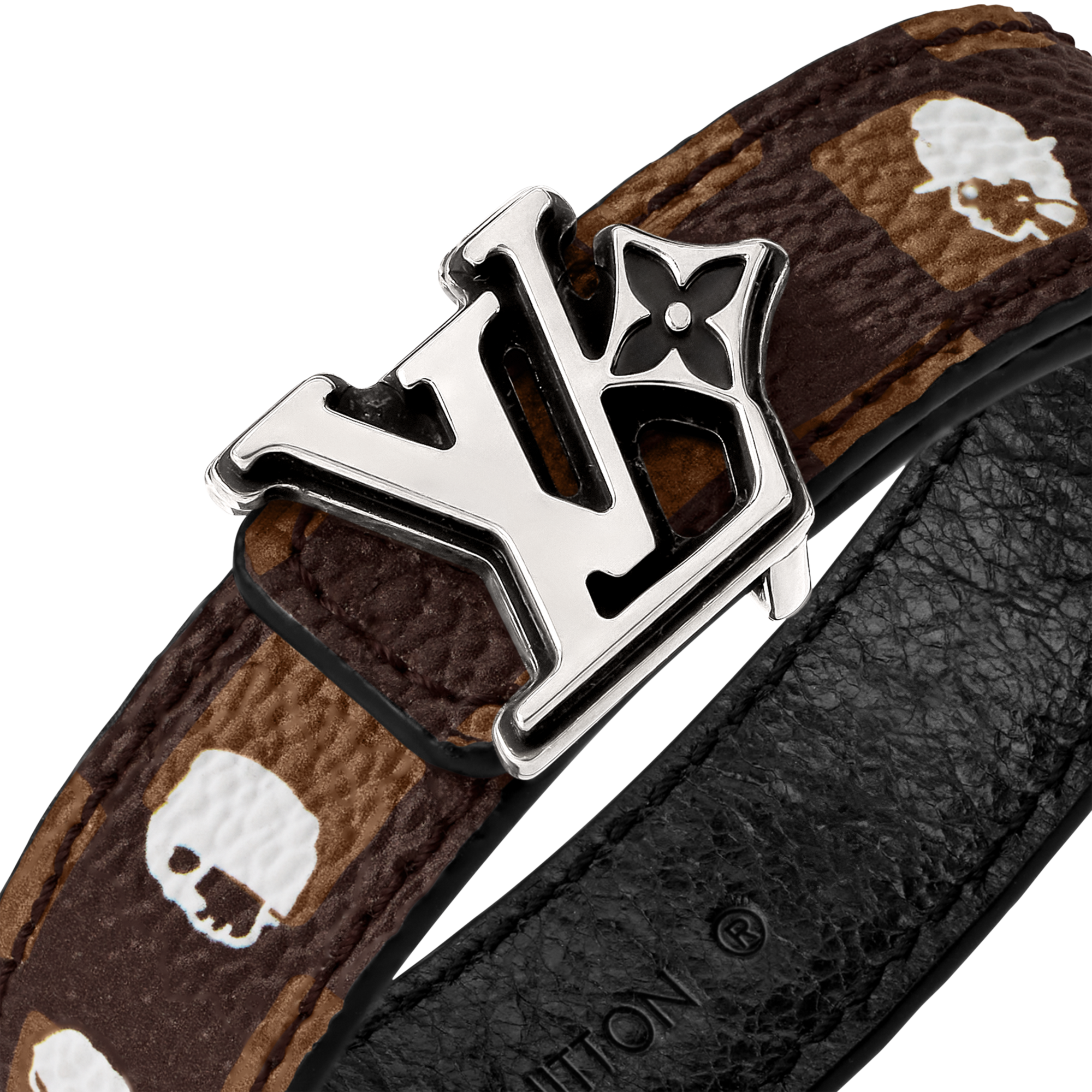 LV Flower Damier Phriendship Reversible Bracelet  in Men