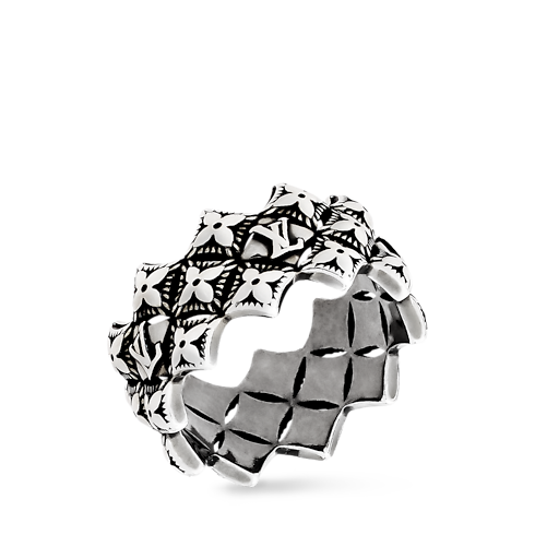 LV Flower Field Ring S00 in Men's Fashion Jewelry Rings collections by Louis Vuitton (Product zoom)