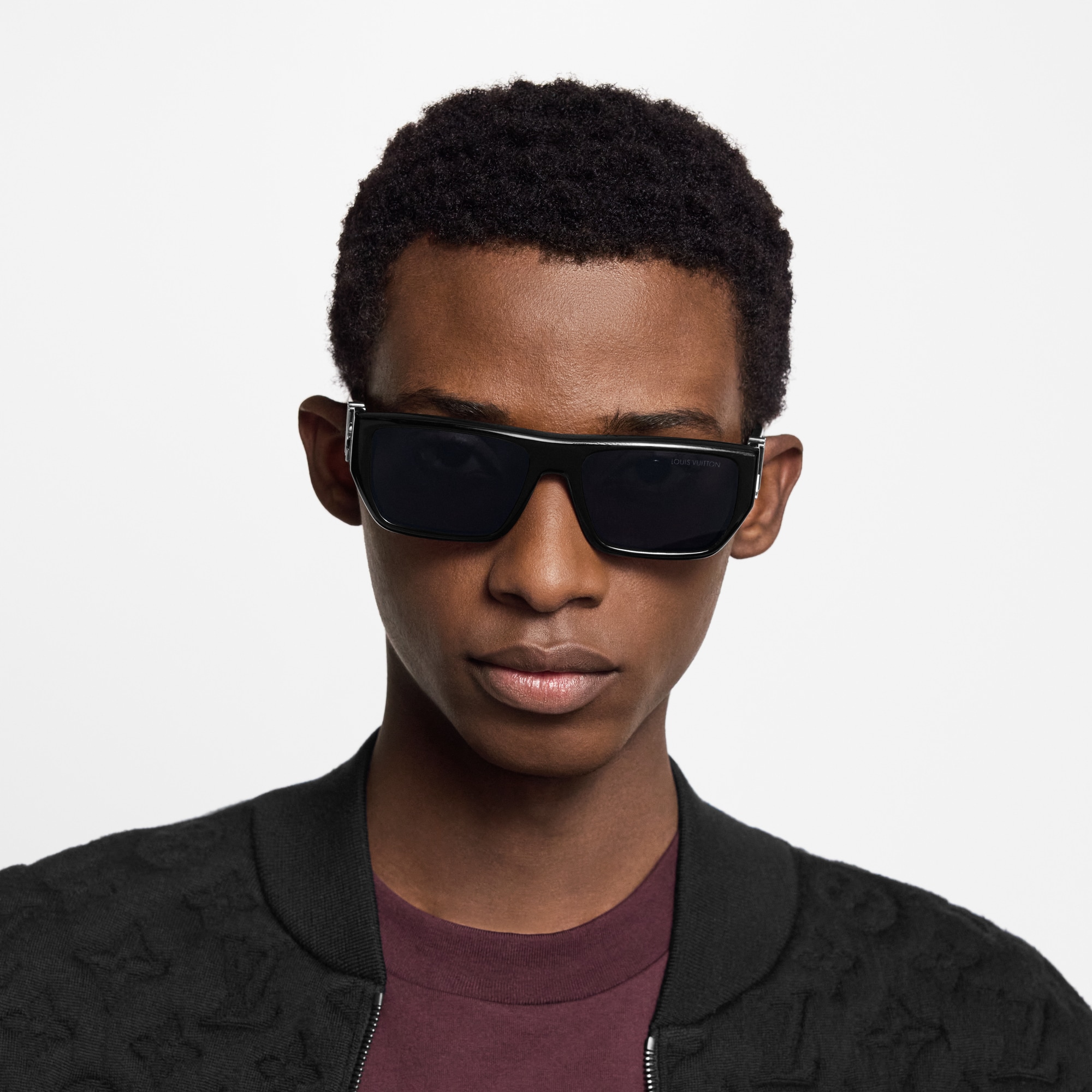 LV Flower Low Square Sunglasses S00 in Men