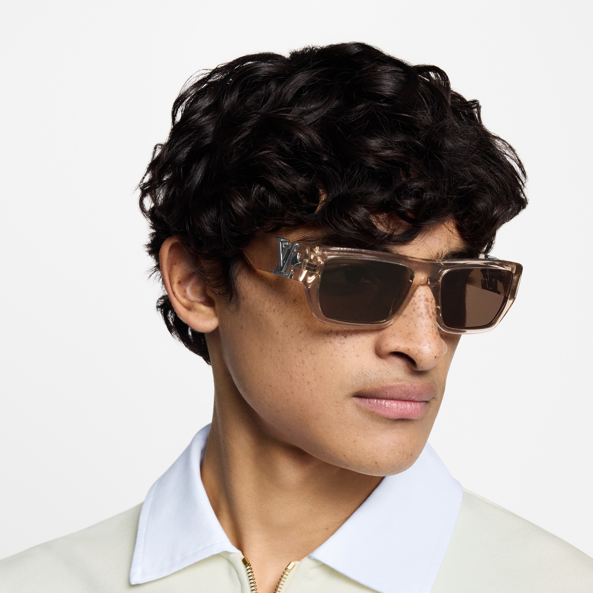 LV Flower Low Square Sunglasses S00 in Men