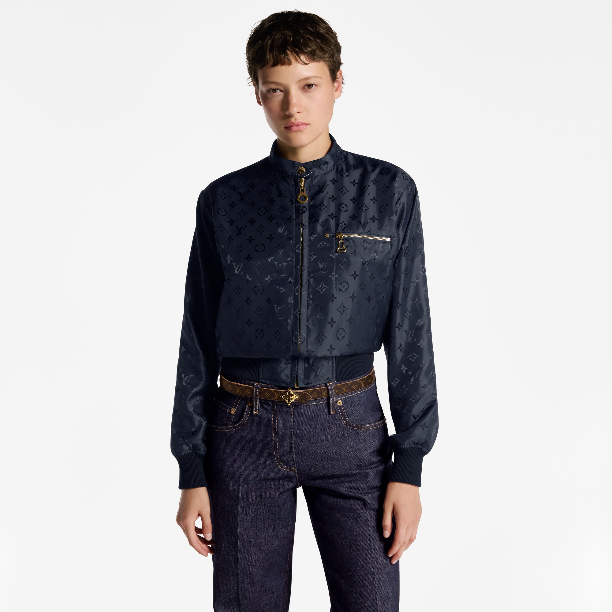 LV Flowergram 20mm Reversible Belt  in Women