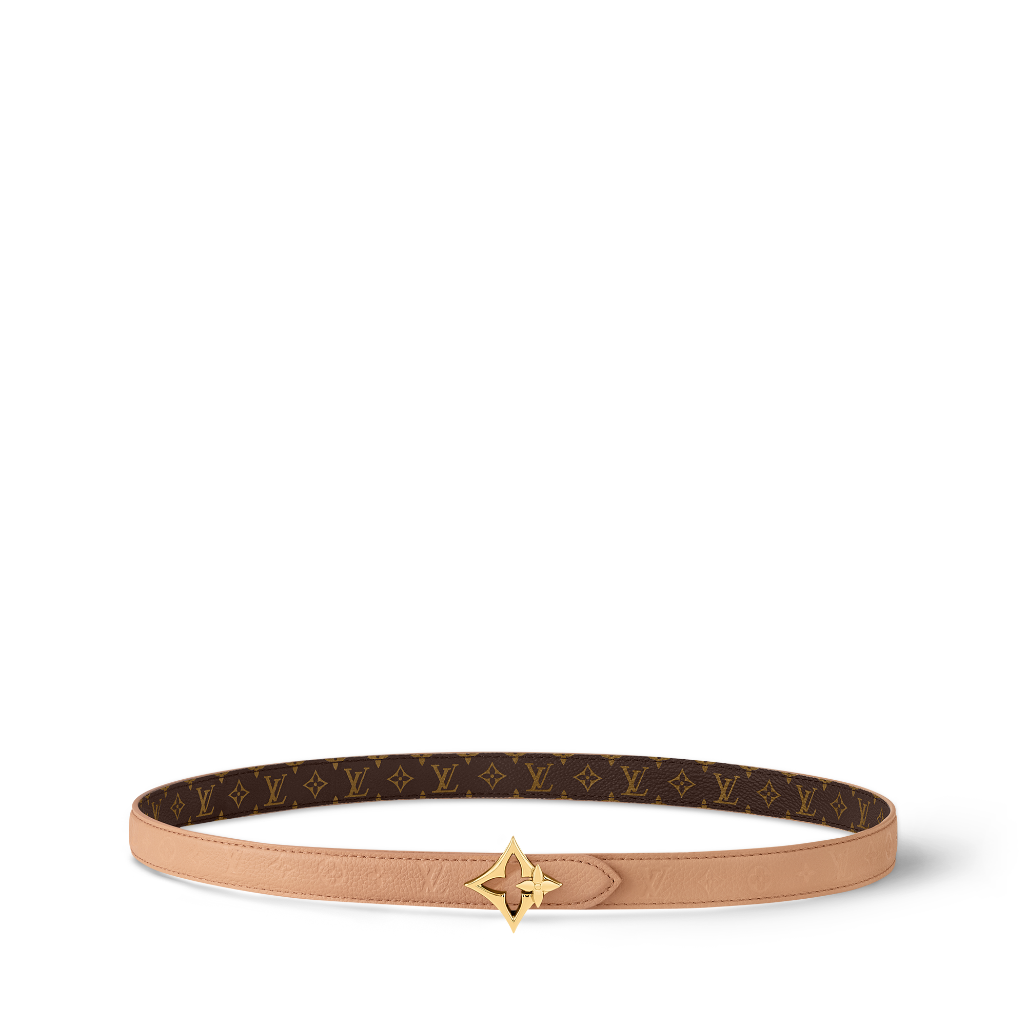 LV Flowergram 20mm Reversible Belt  in Women