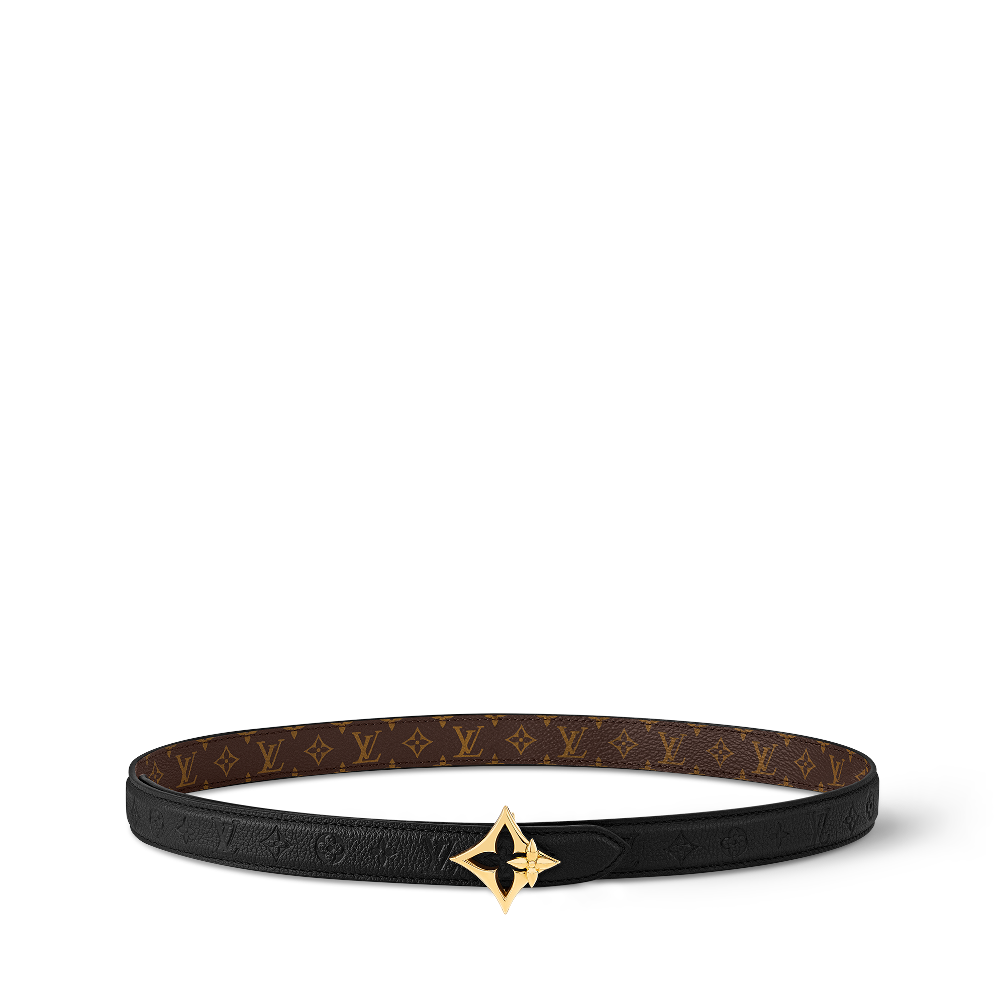 Brand new 20mm Louis Vuitton Belt size 85cm Louis Vuitton M0061V Black Monogram Keepingram Leather 20mm  main image 2