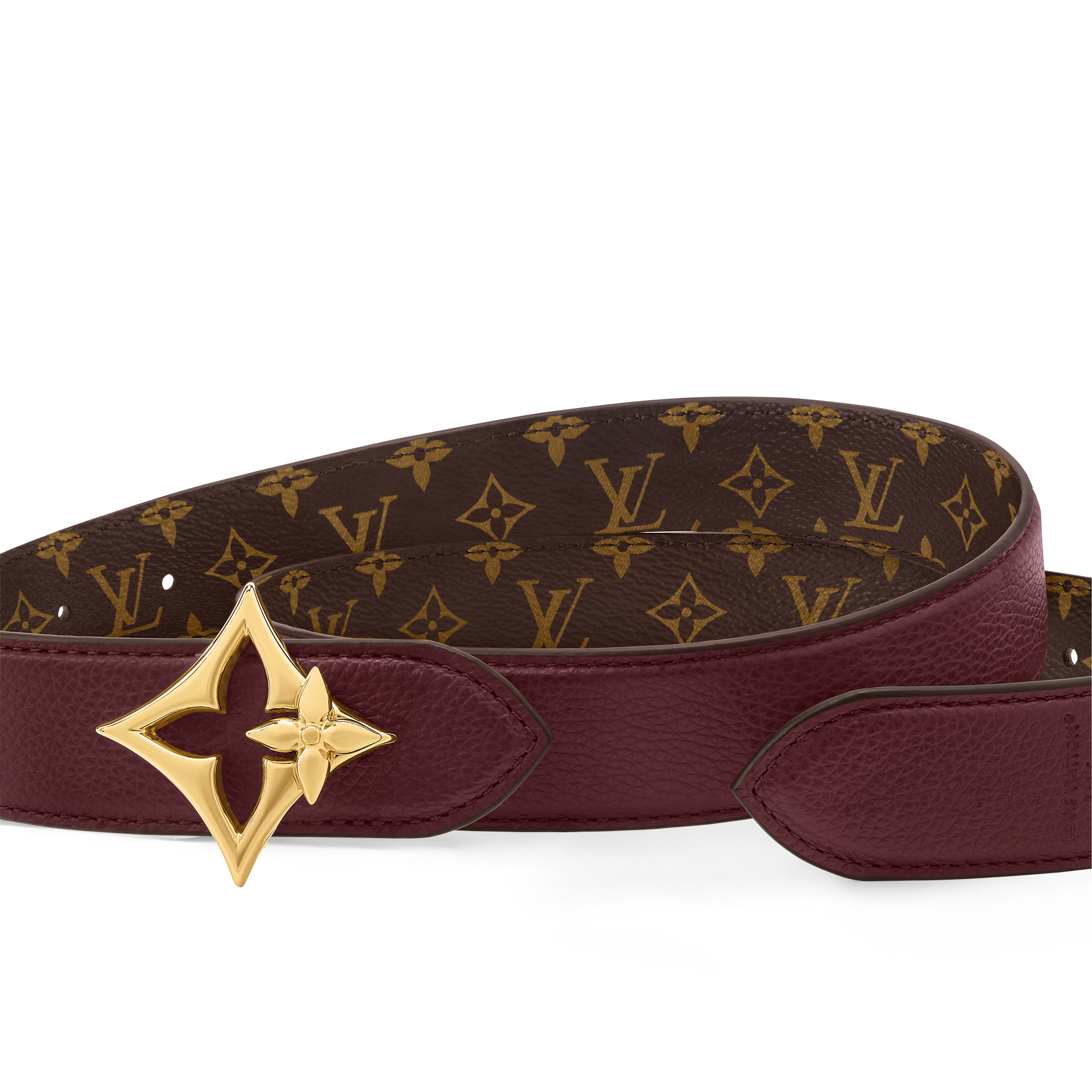 LV Flowergram 30mm Reversible Belt  in Women