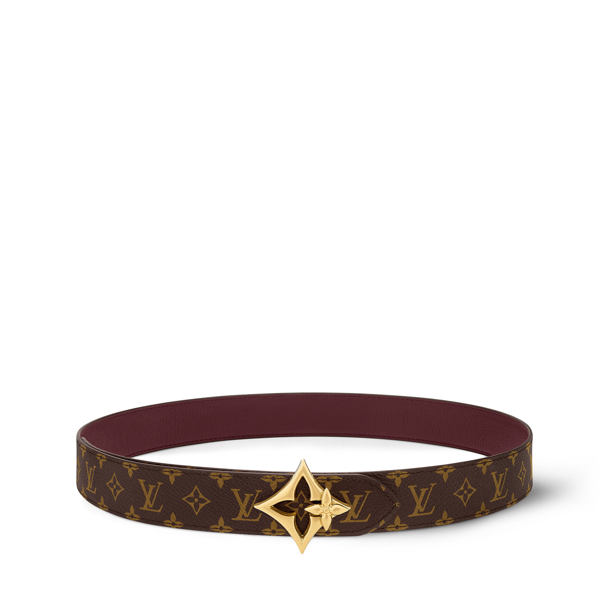 LV Flowergram 30mm Reversible Belt  in Women