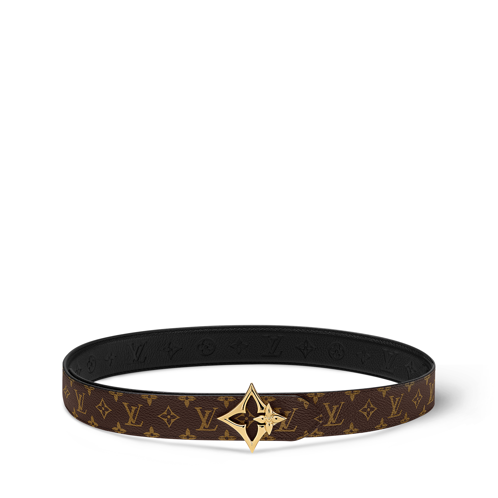 LV Flowergram 30mm Reversible Belt Monogram Canvas in Women