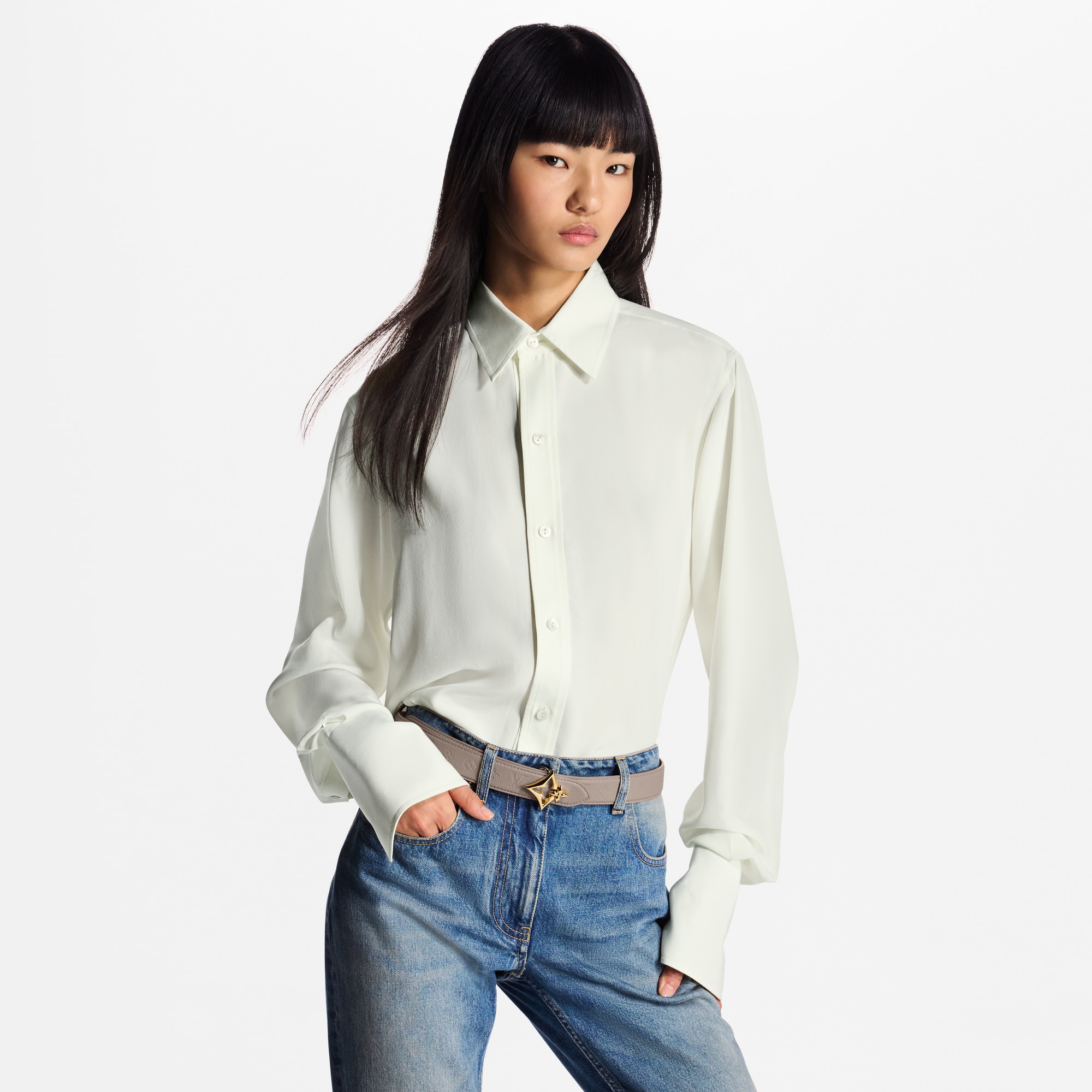 LV Flowergram Ard 30mm Reversible Belt  in Women