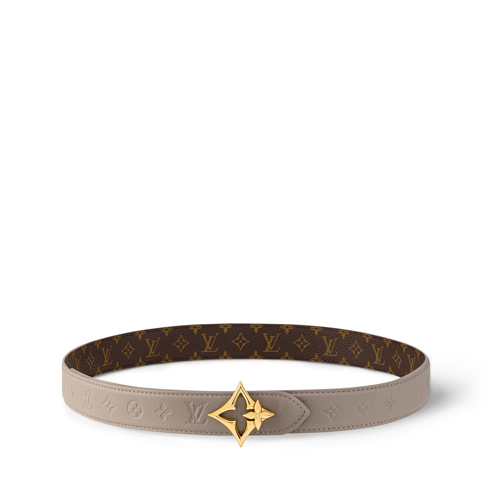 LV Flowergram Ard 30mm Reversible Belt  in Women