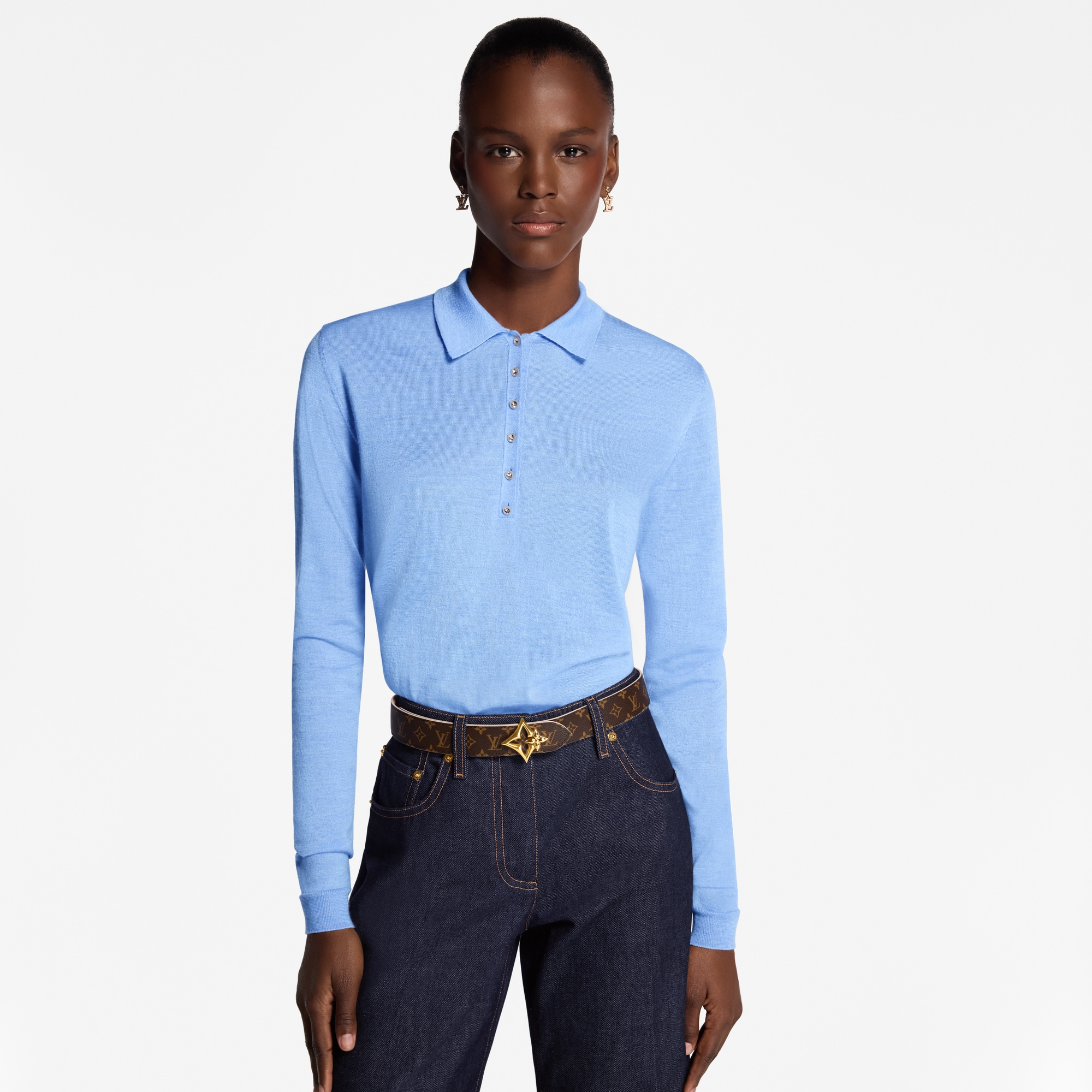 LV Flowergram Enamel 30mm Reversible Belt  in Women