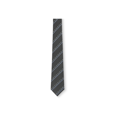 LV Flowers Stripes Tie S00 in Men's Accessories Ties collections by Louis Vuitton (Product zoom)
