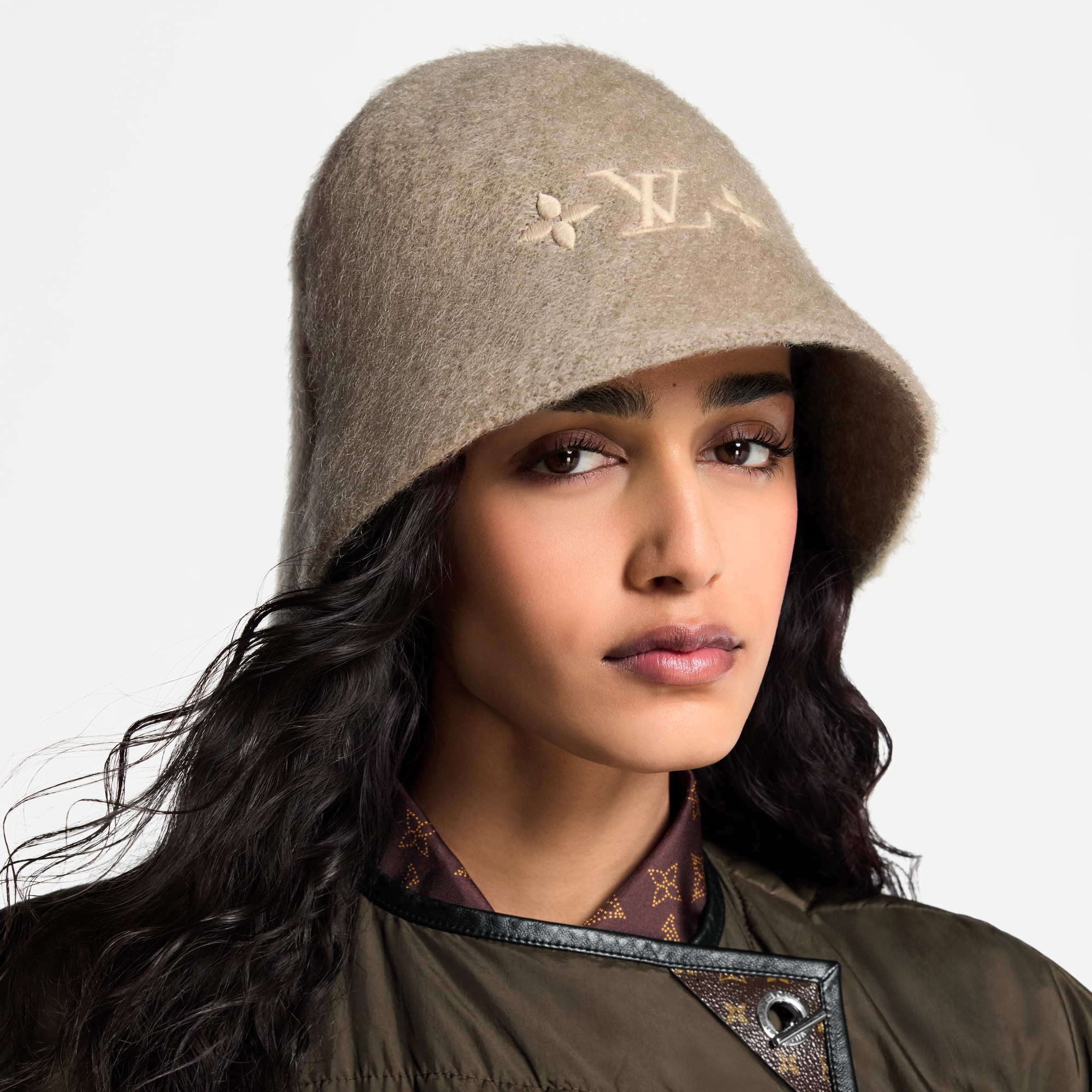 LV Fluffy Hat S00 in Women