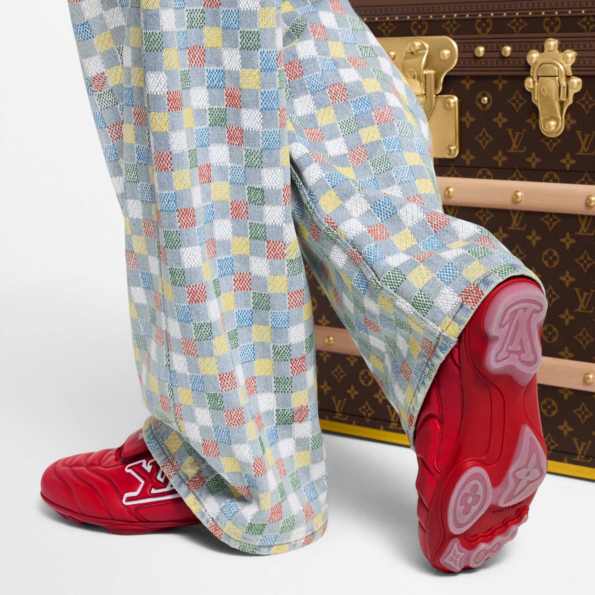 LV Footprint Soccer Sneaker  in Men