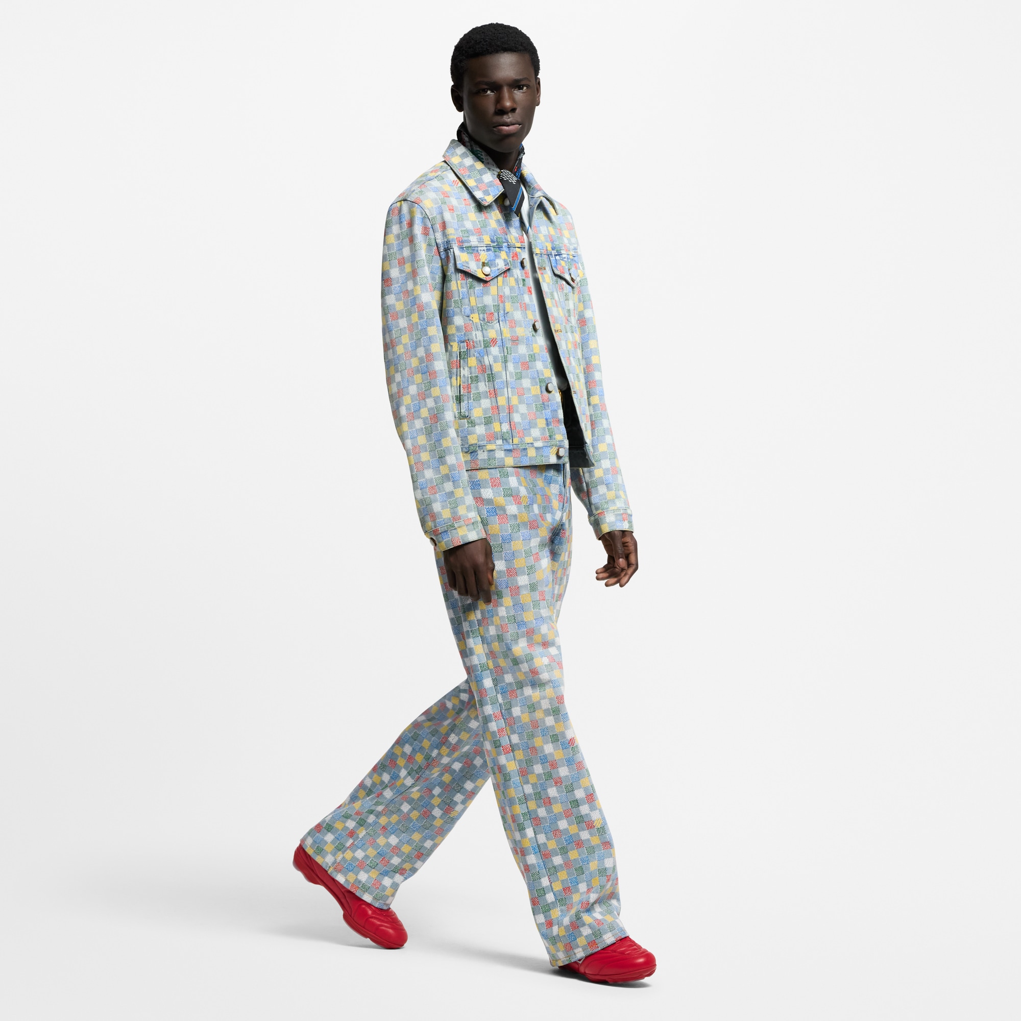 LV Footprint Soccer Sneaker  in Men