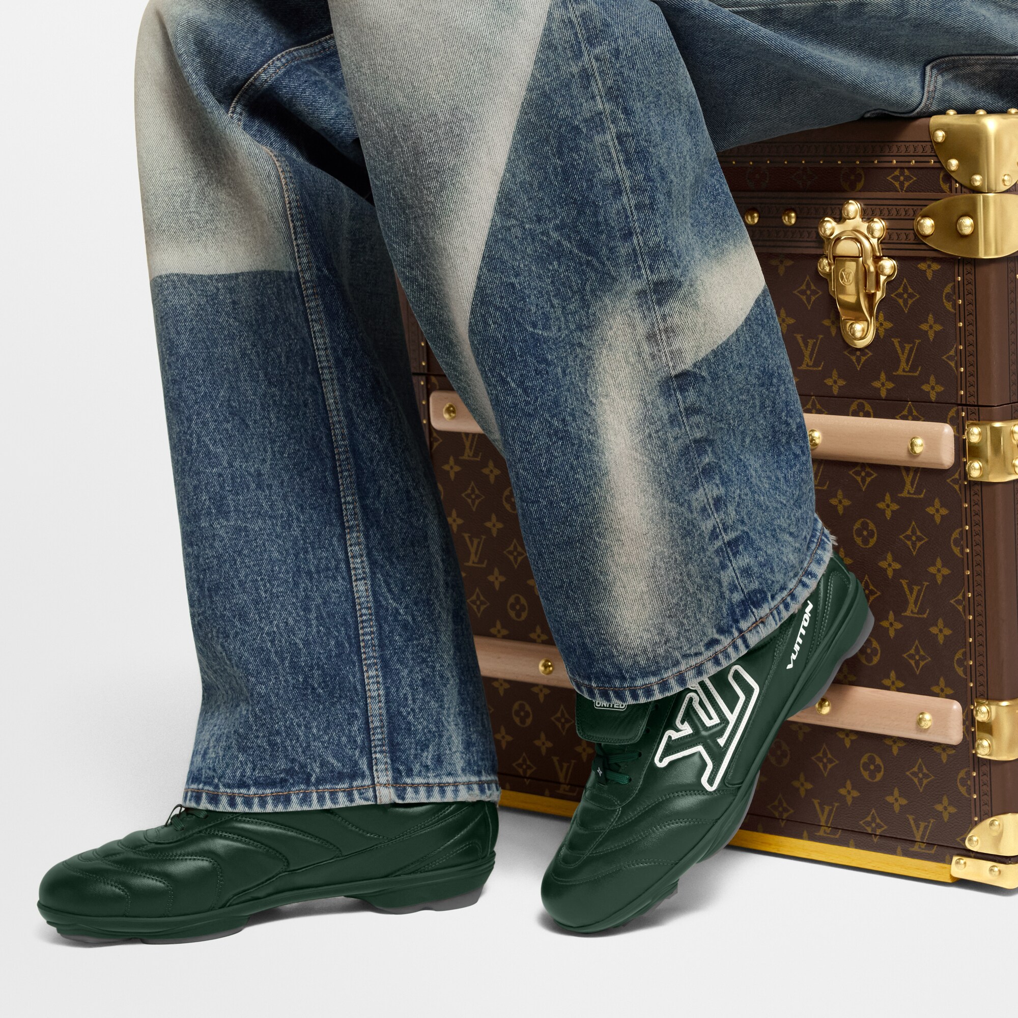 LV Footprint Soccer Sneaker  in Men