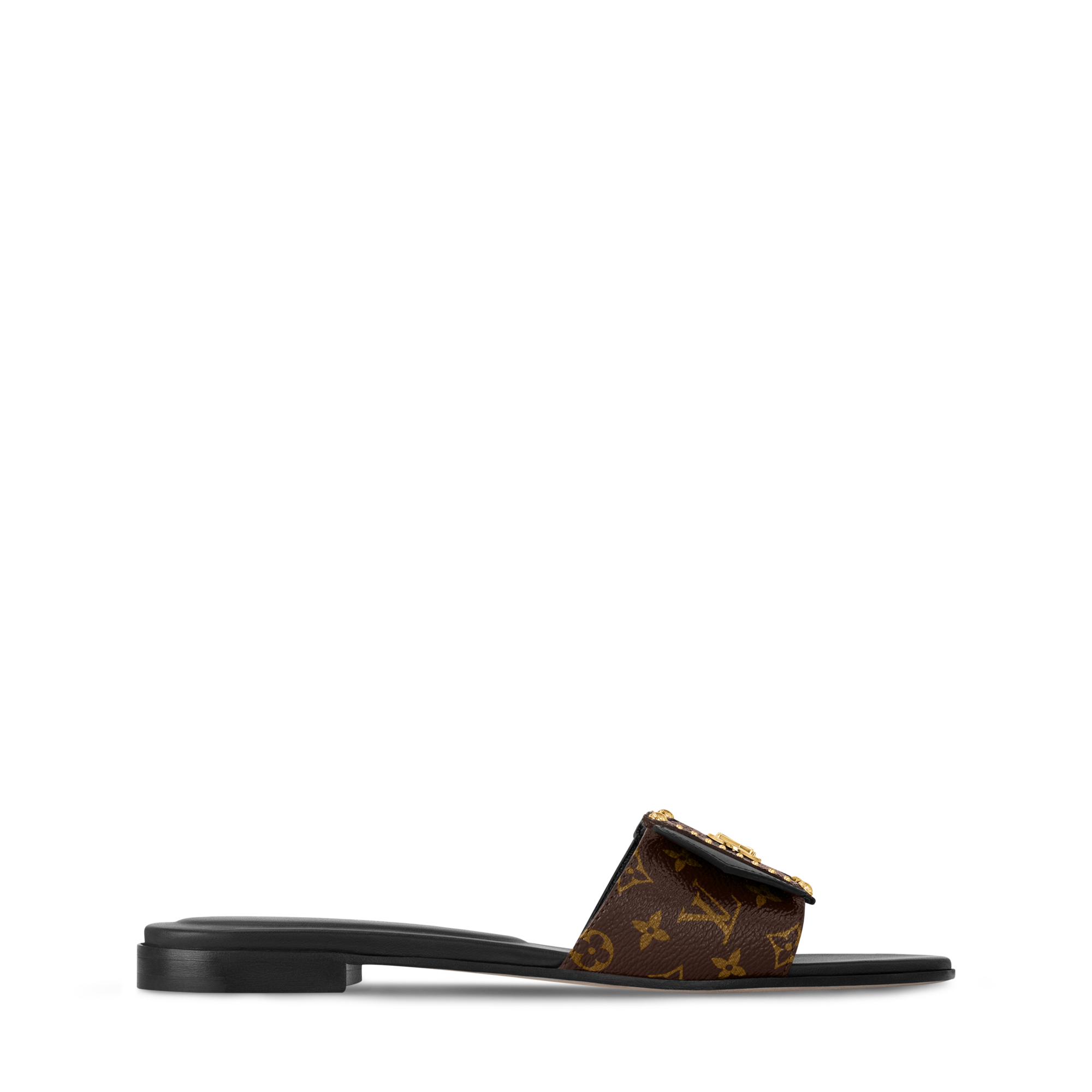 LV Frame Flat Mule  in Women