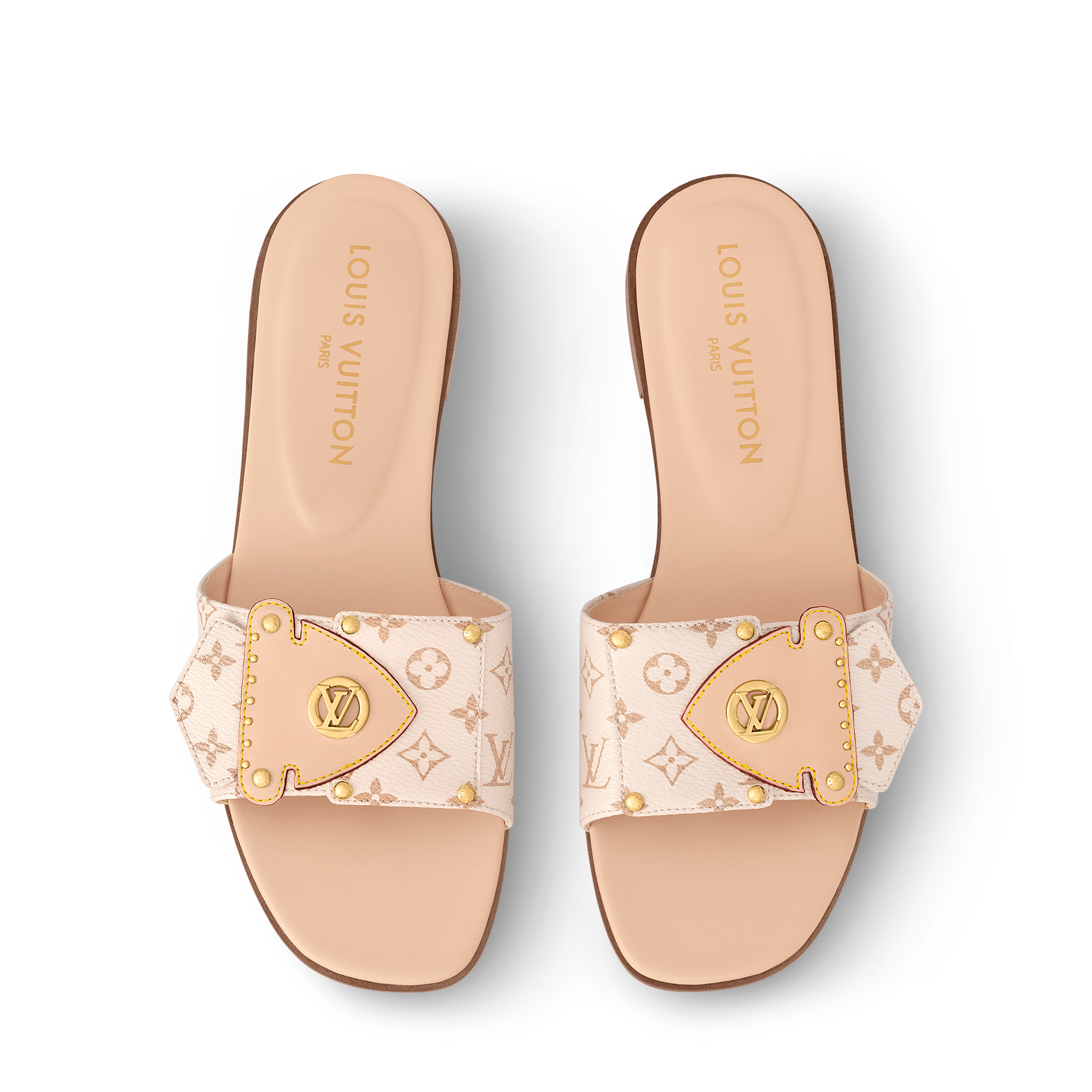 LV Frame Flat Mule  in Men