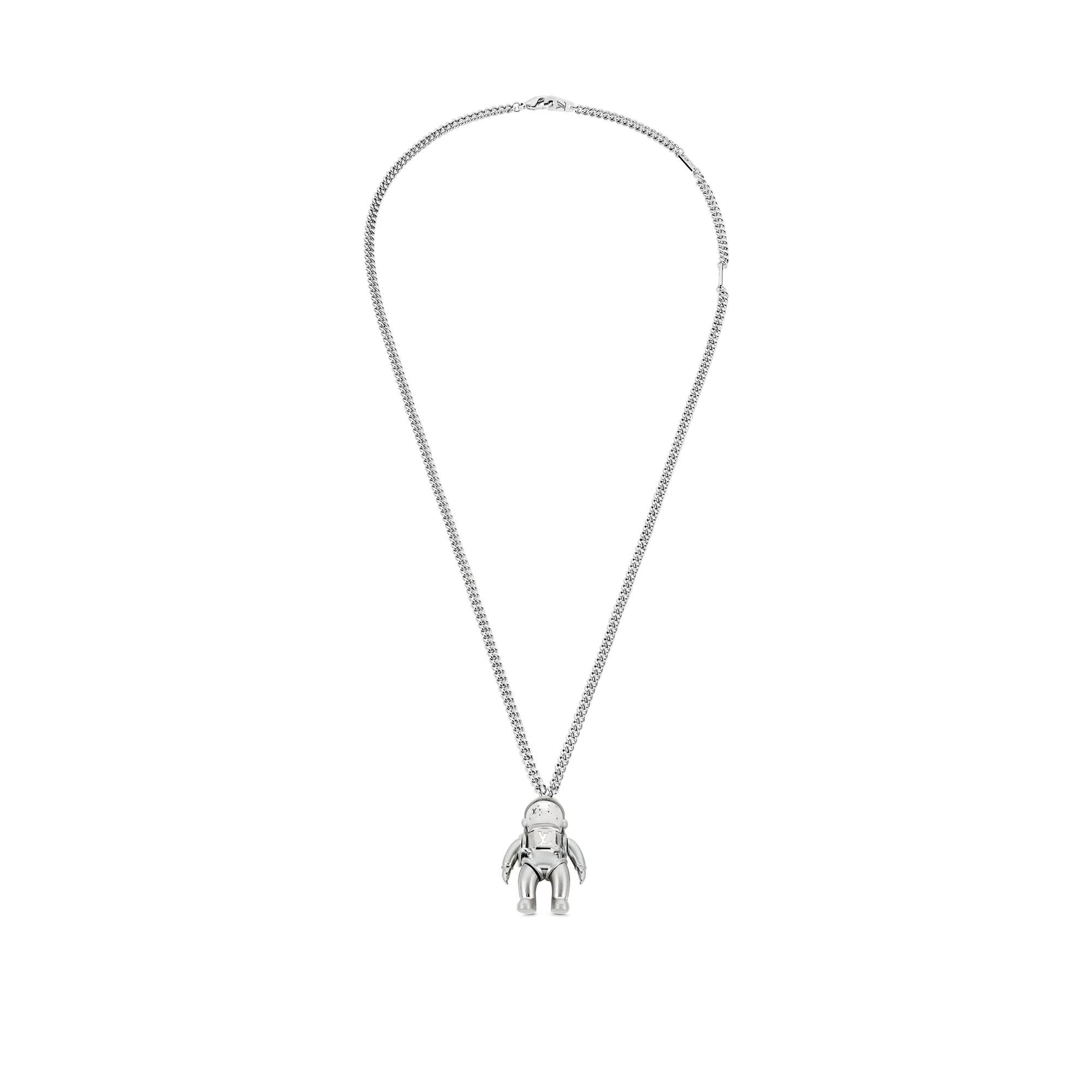 LV Galaxy Astronaut Necklace 