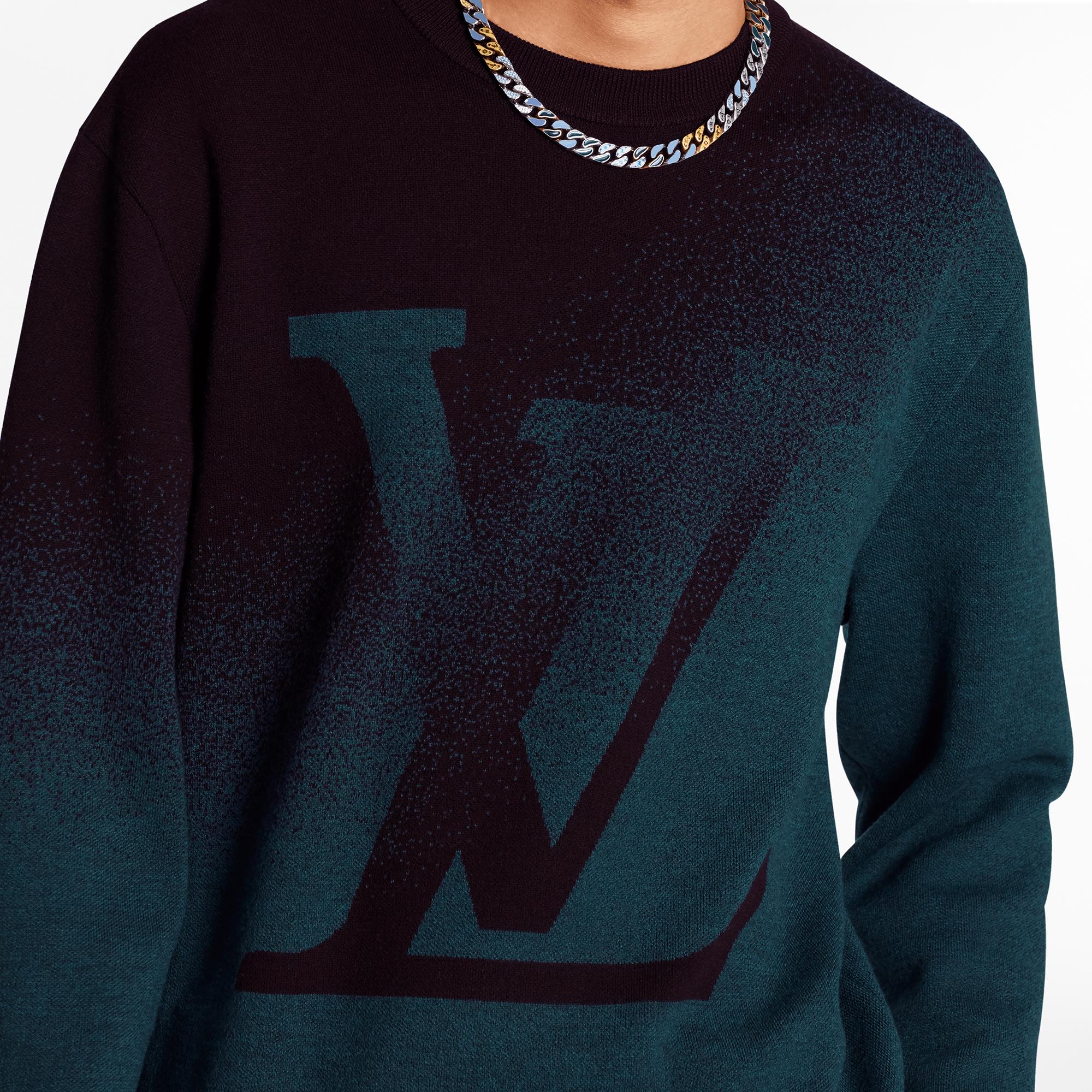lv gradient crewneck
