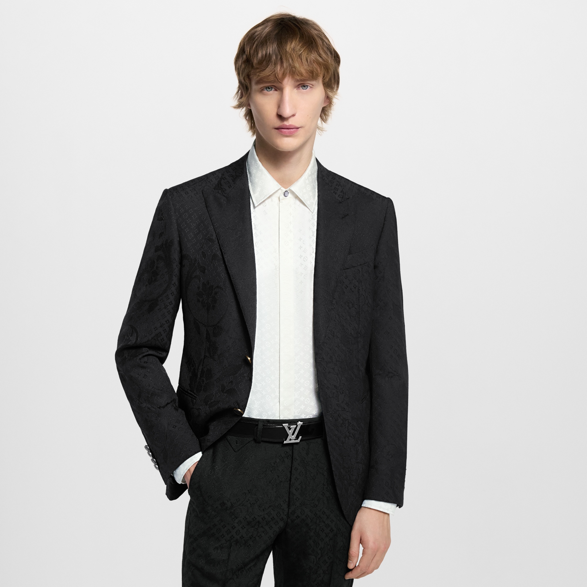 LV Heritage 35mm Reversible Belt  in Men