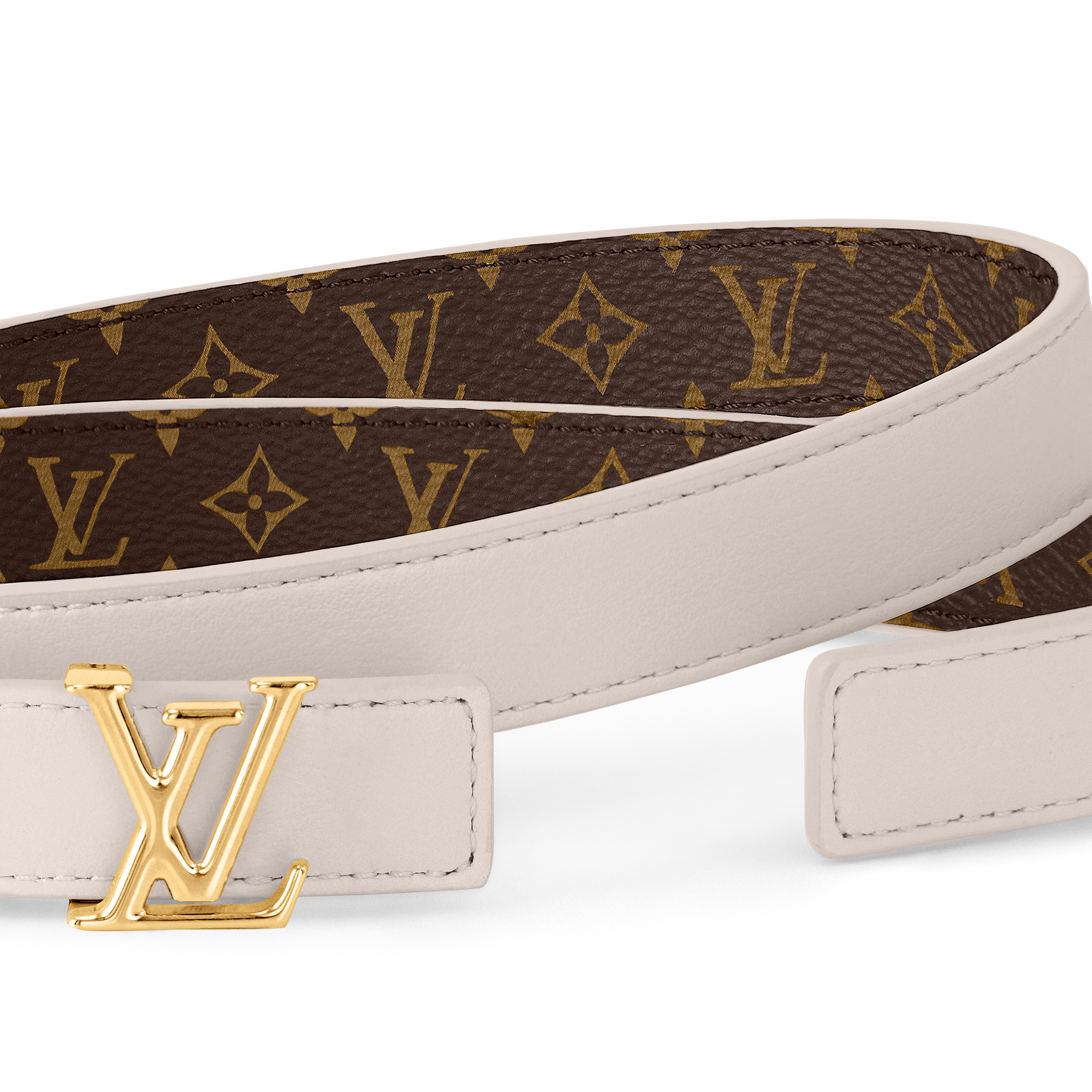 LV Iconic 20mm Reversible Belt Monogram Canvas in Women