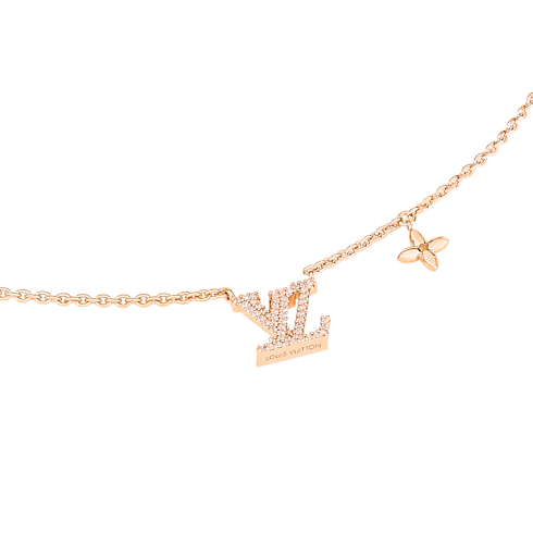 LV Iconic Blush Necklace S00 in Women's Fashion Jewelry Necklaces and Pendants collections by Louis Vuitton (Product zoom)