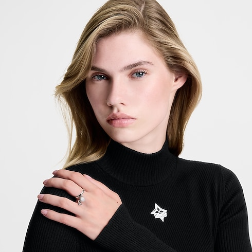 LV Iconic Louisa Strass Ring S00 in Women's Fashion Jewelry Rings collections by Louis Vuitton (Product zoom)