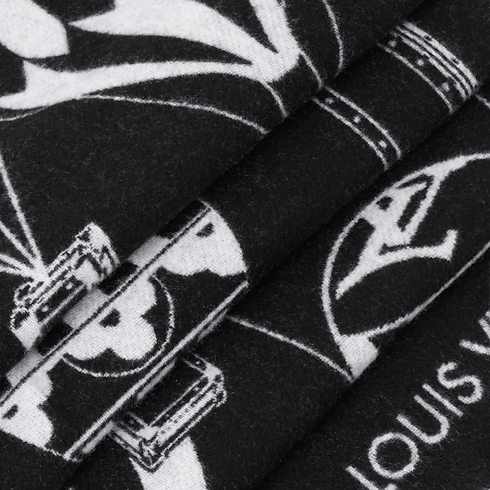 LV In The Air Scarf detail view