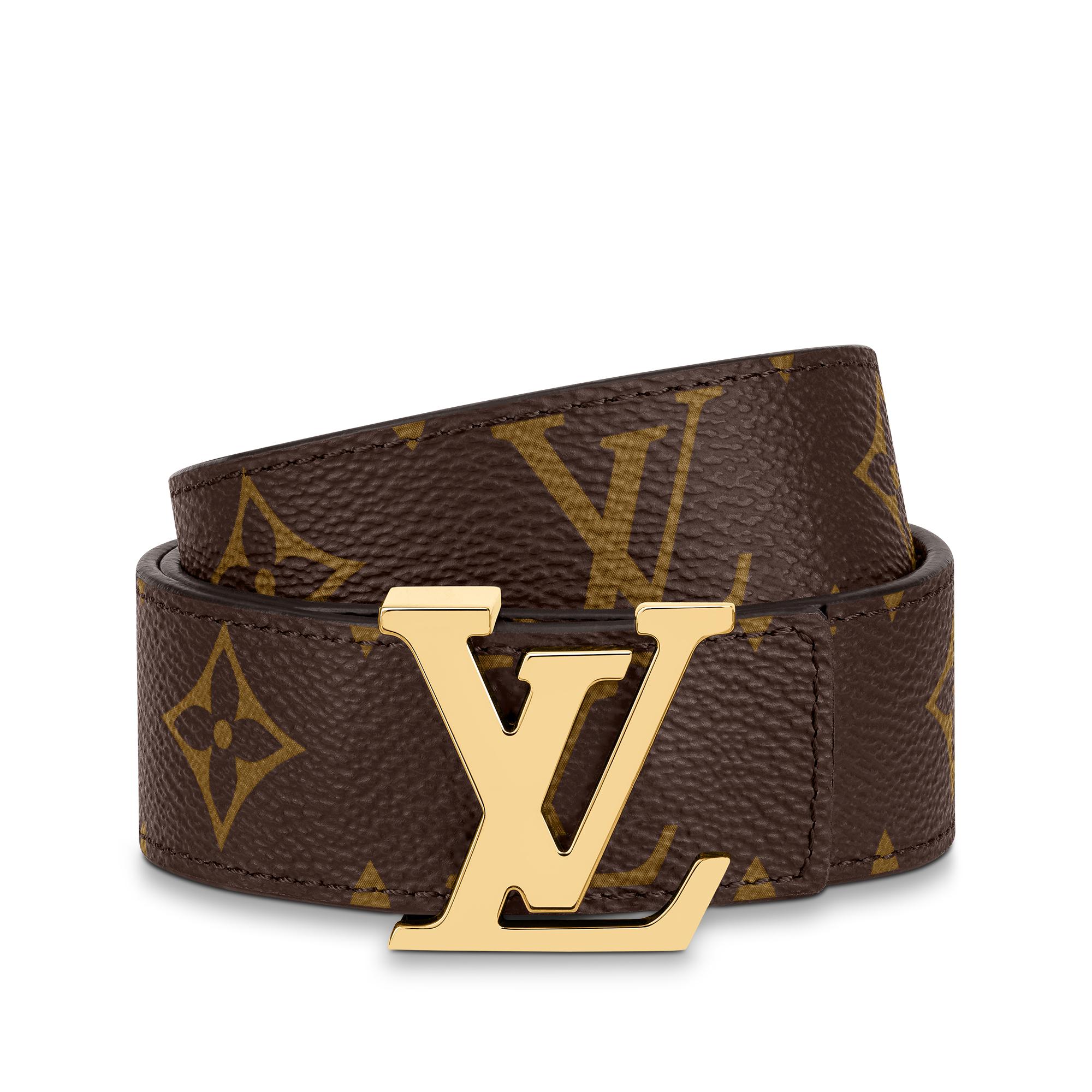 LV Initiales 30mm Reversible Belt Monogram Canvas in Women