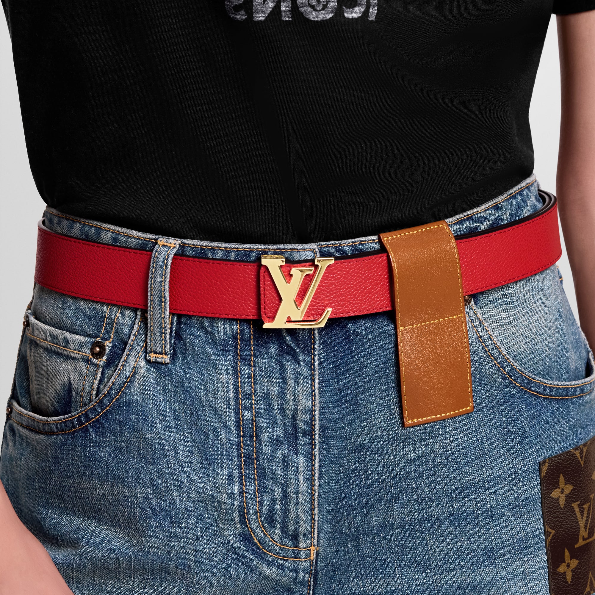 LV Initiales 30mm Reversible Belt Monogram Canvas in Women