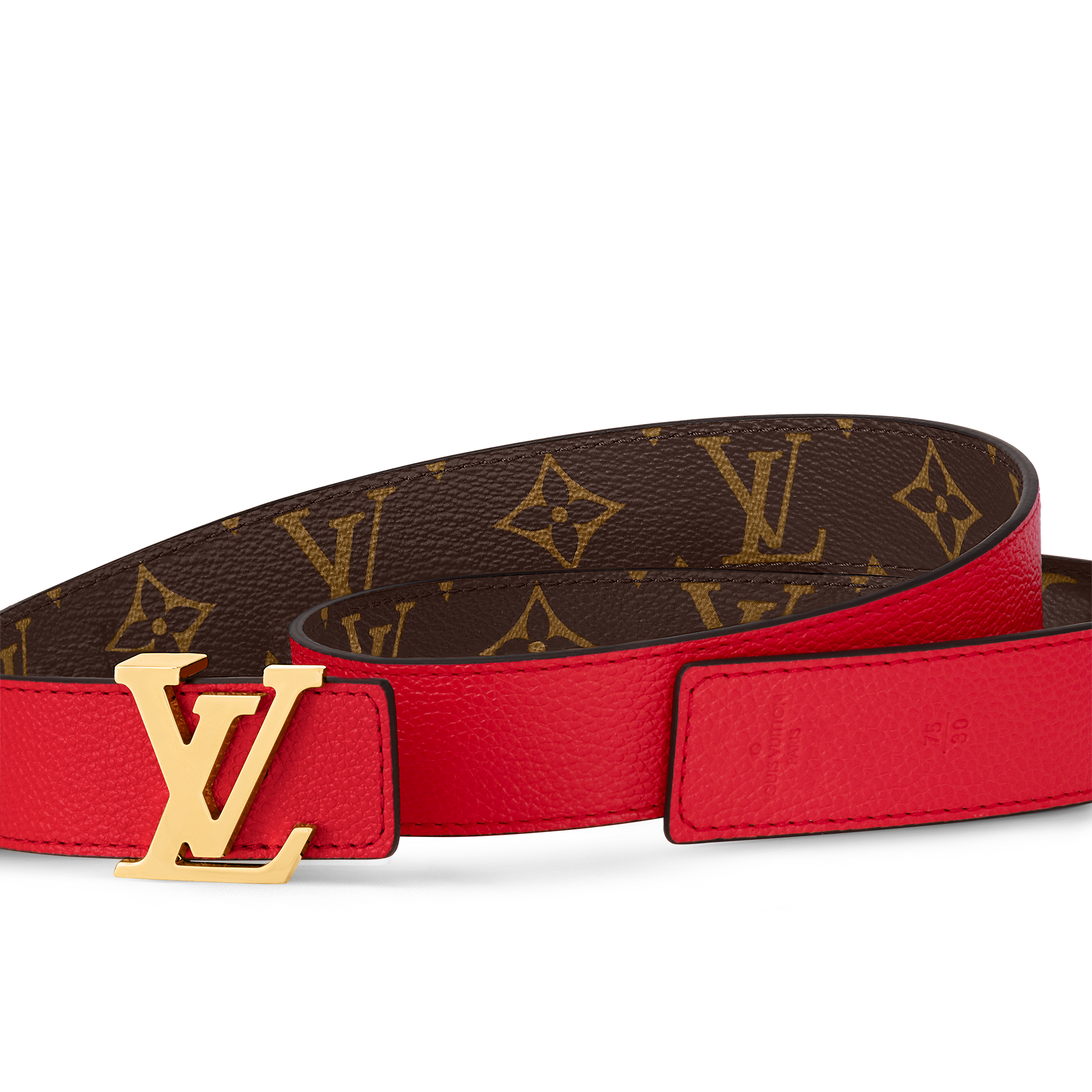 LV Initiales 30mm Reversible Belt Monogram Canvas in Women
