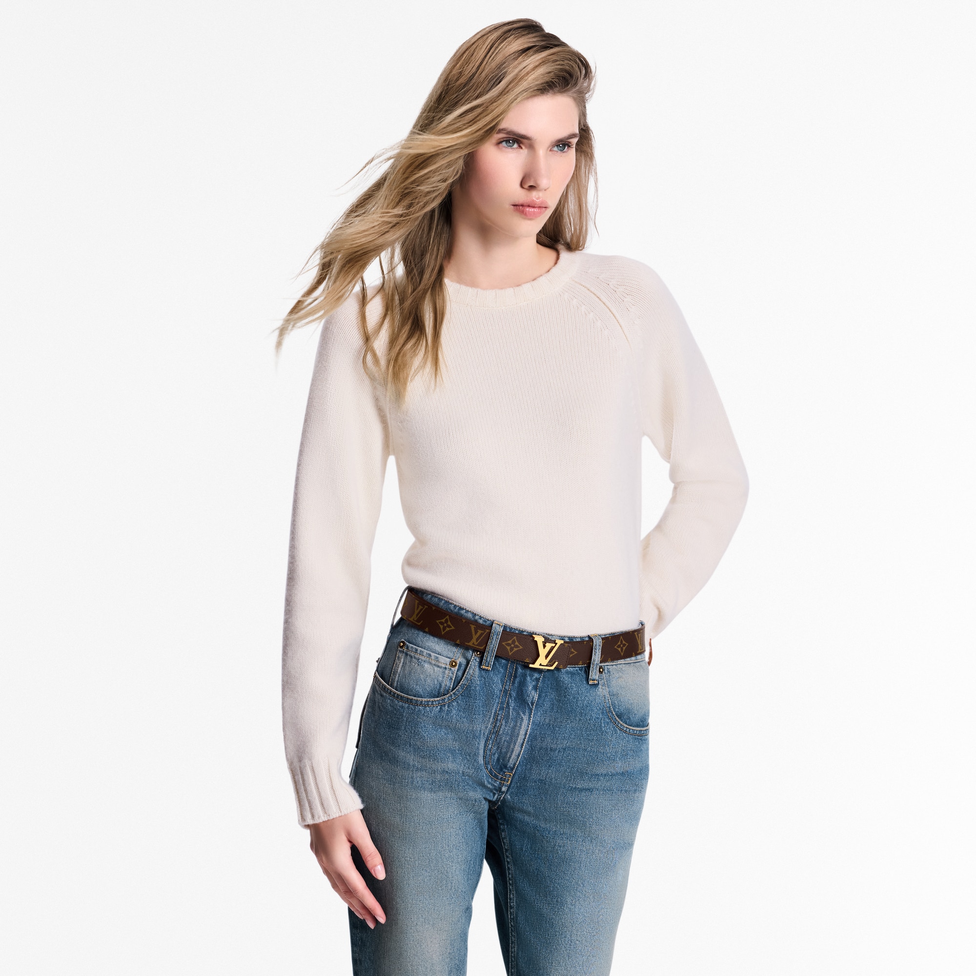 LV Initiales 30mm Reversible Belt Monogram Canvas in Women