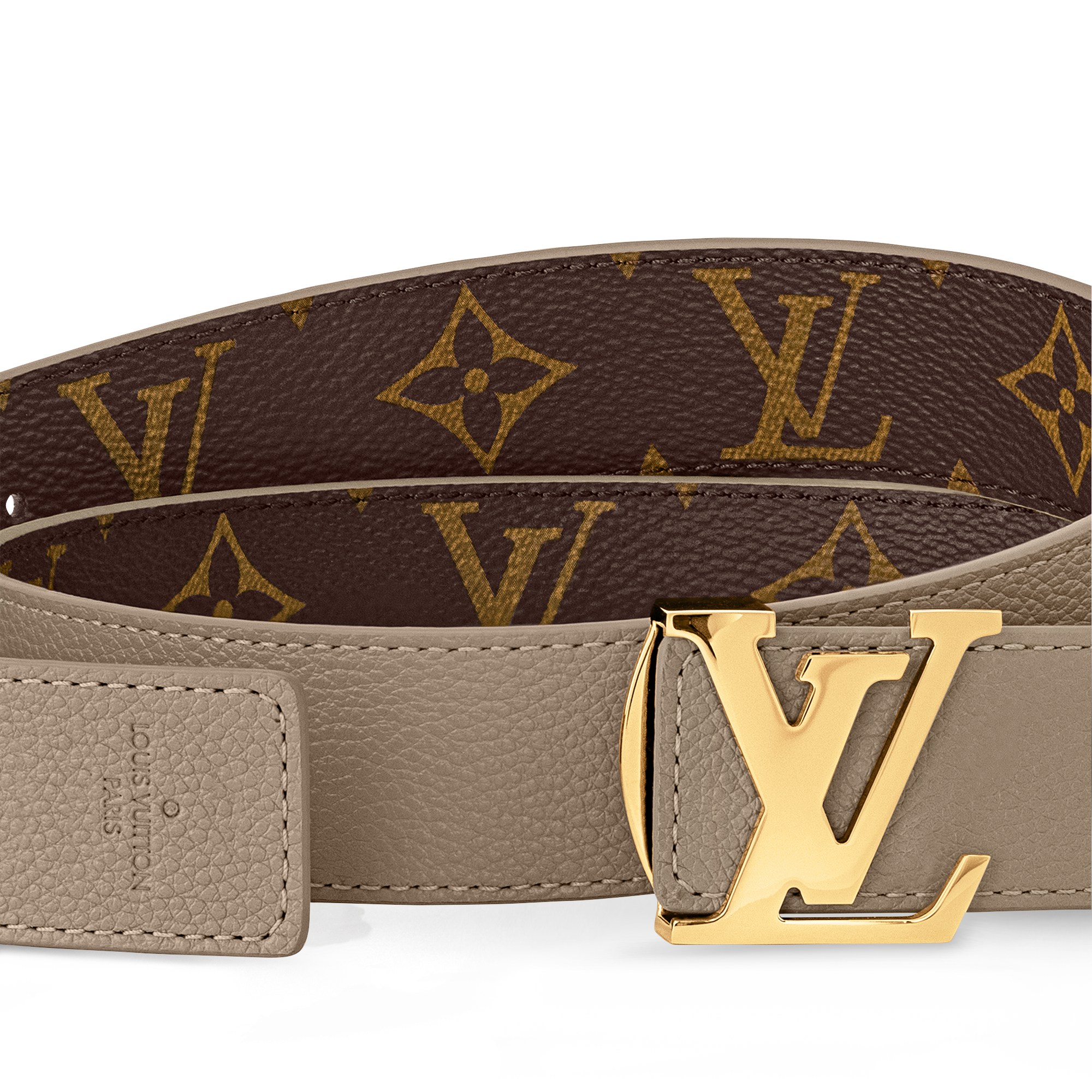 LV Initiales 30mm Reversible Belt Monogram Canvas in Women