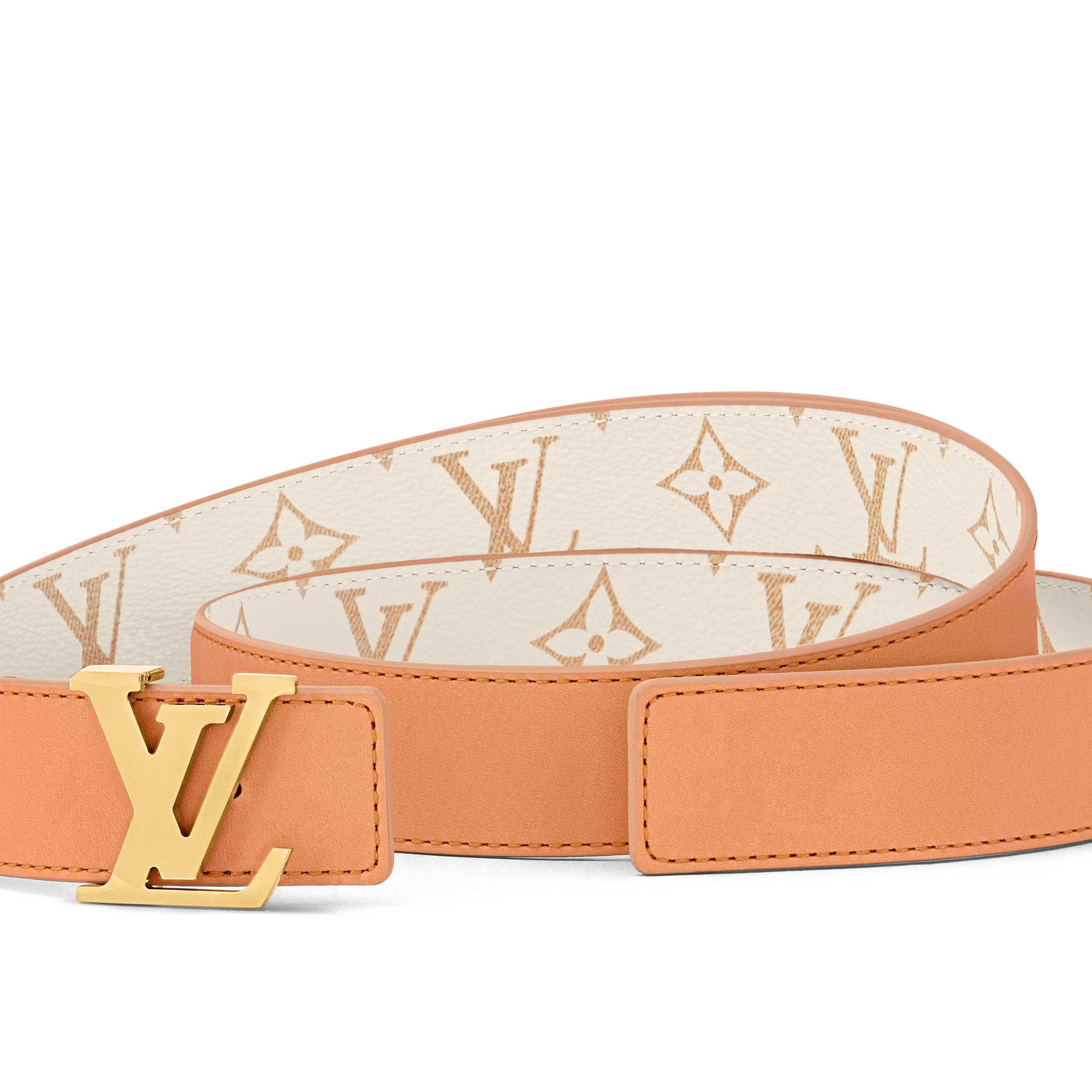 LV Initiales 30mm Reversible Belt Monogram Empreinte Leather in Women