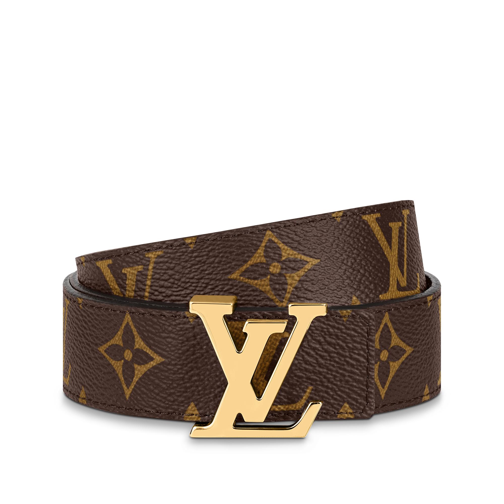 louis vuitton logo belt