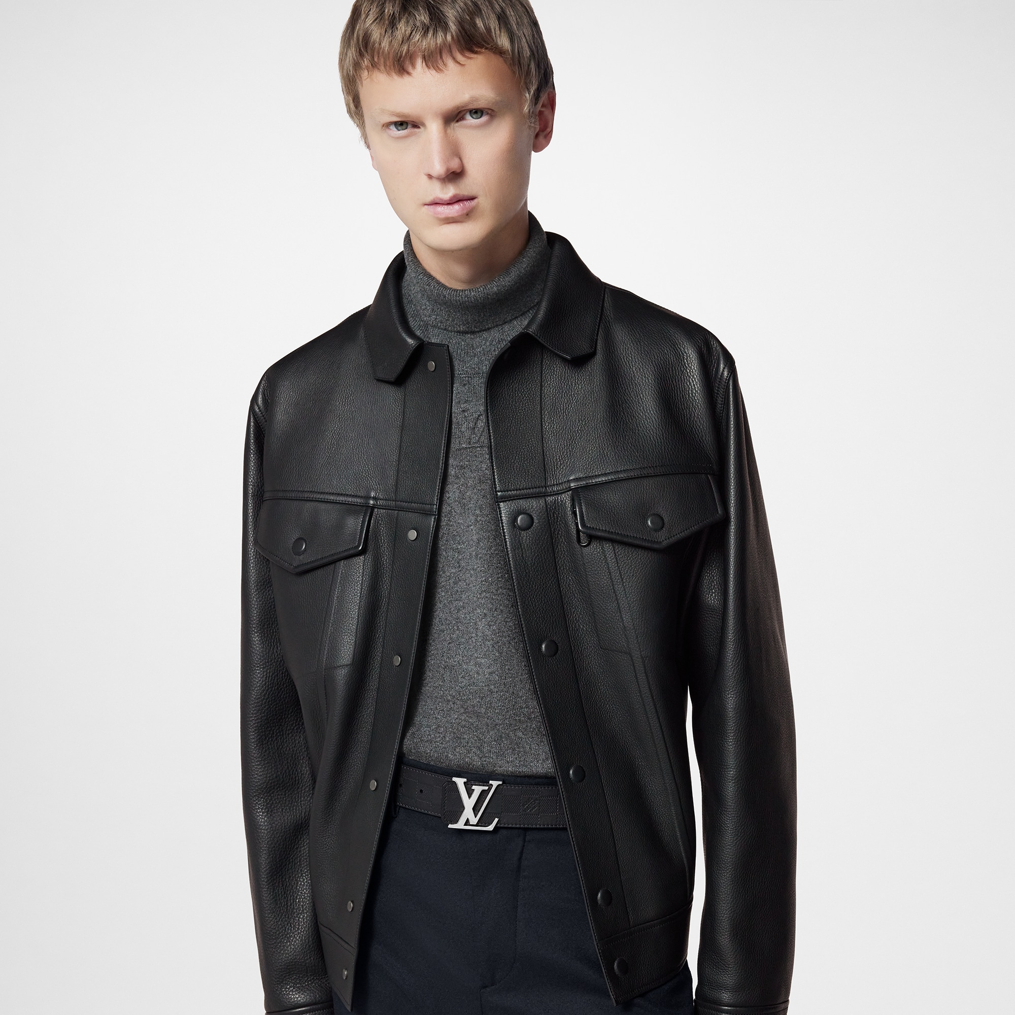 LV Initiales 40mm Reversible Belt Damier Infini Leather in Men