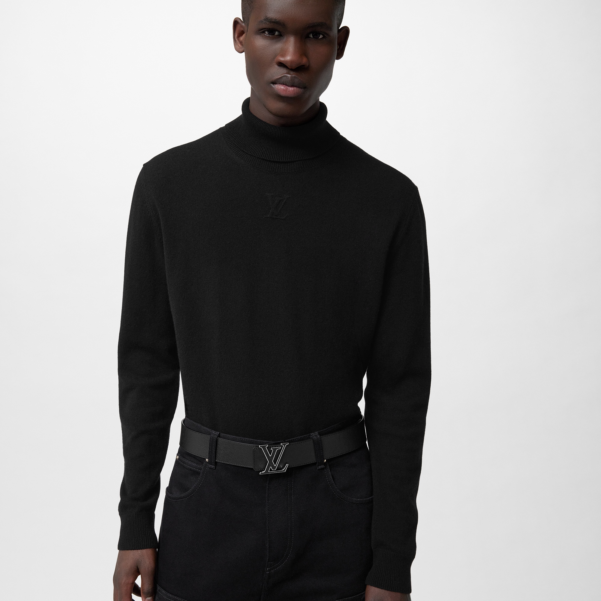 LV Initiales 40mm Reversible Belt Taigarama in Men