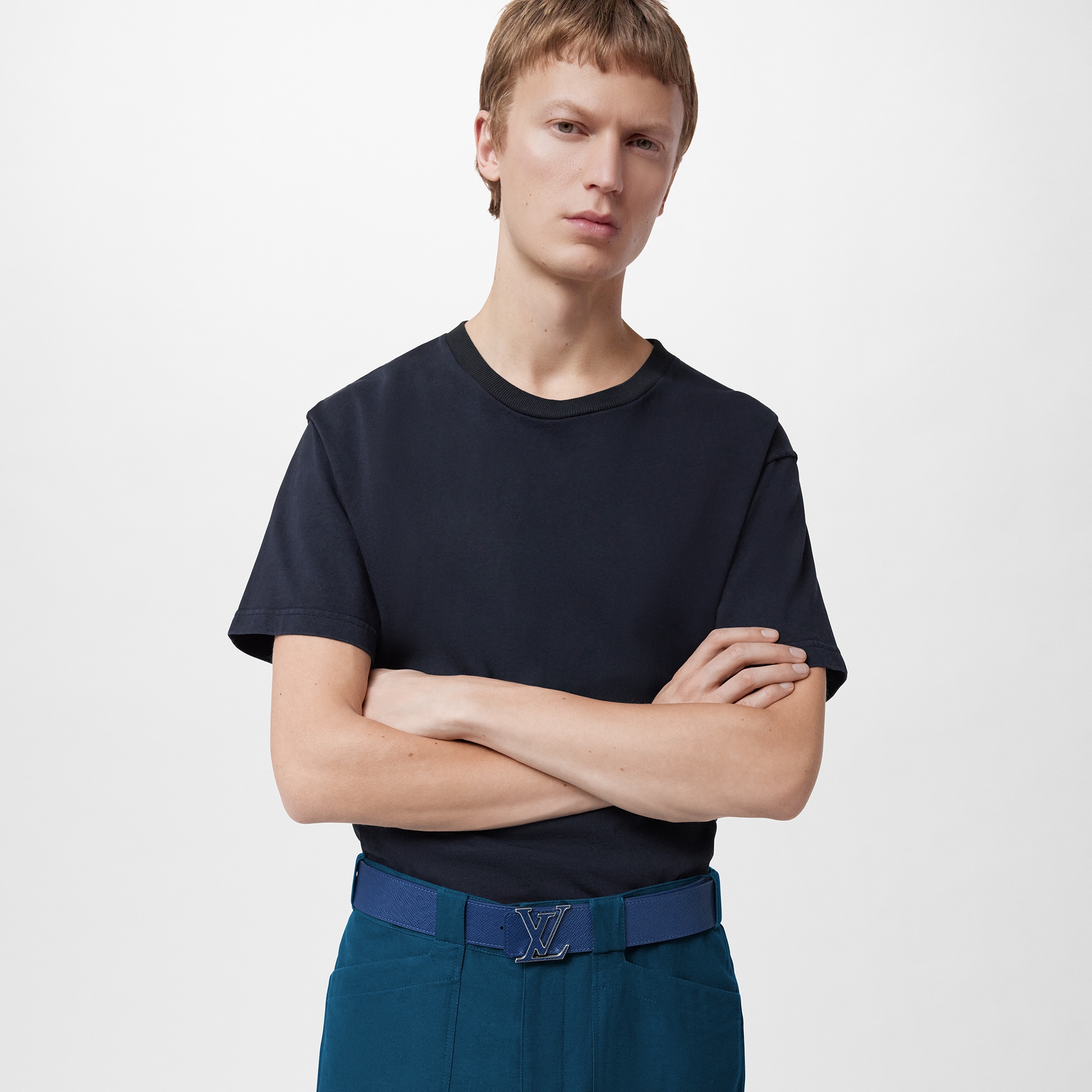 LV Initiales 40mm Reversible Belt Taigarama in Men