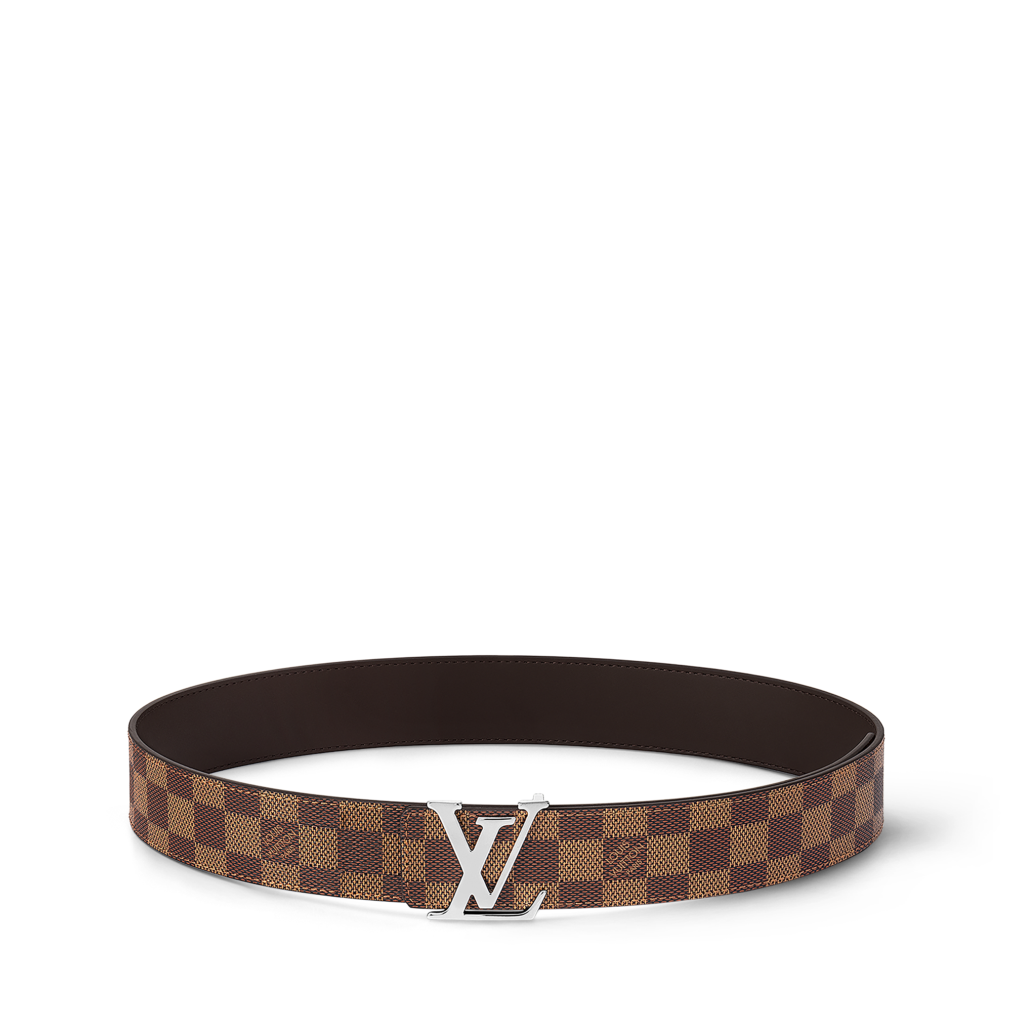 LV Initiales 40mm Reversible Belt Damier Graphite Canvas in Men