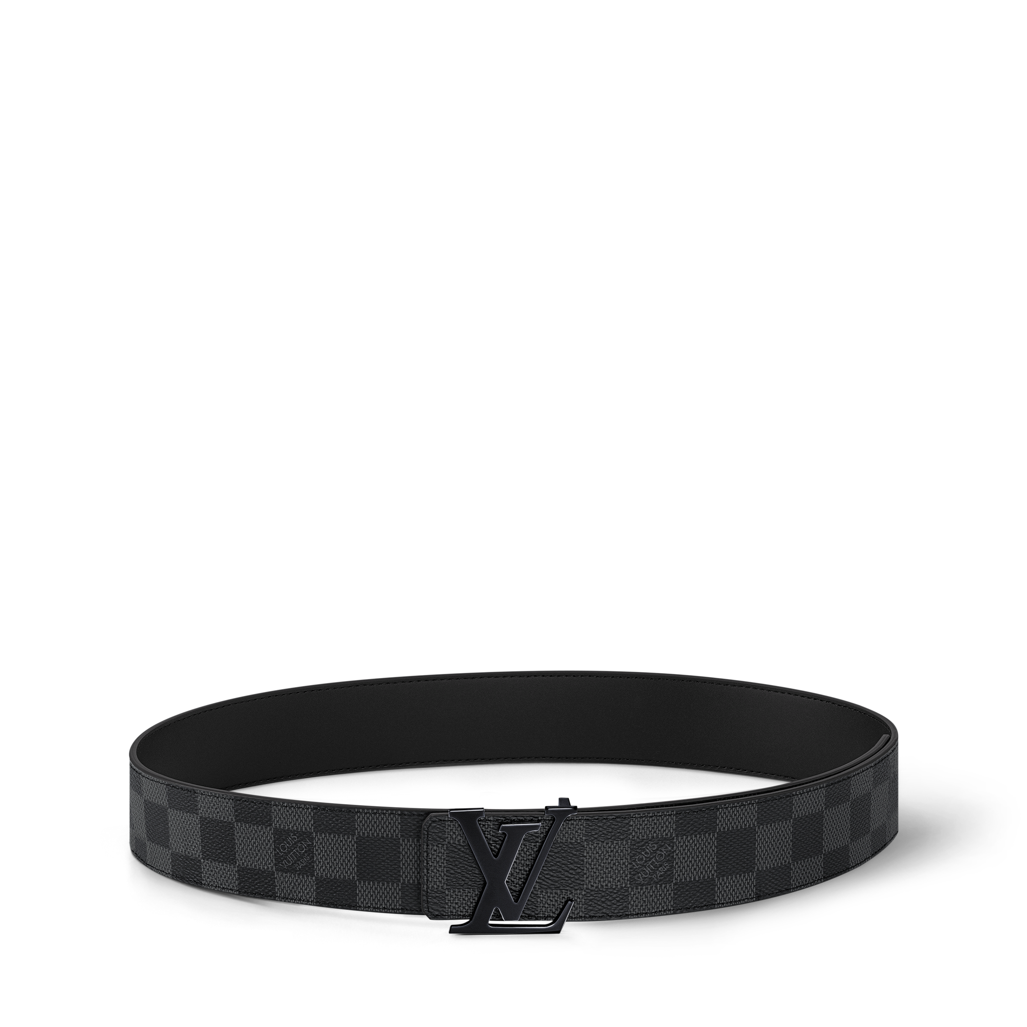 LV Initiales 40mm Reversible Belt Damier Graphite Canvas in Men
