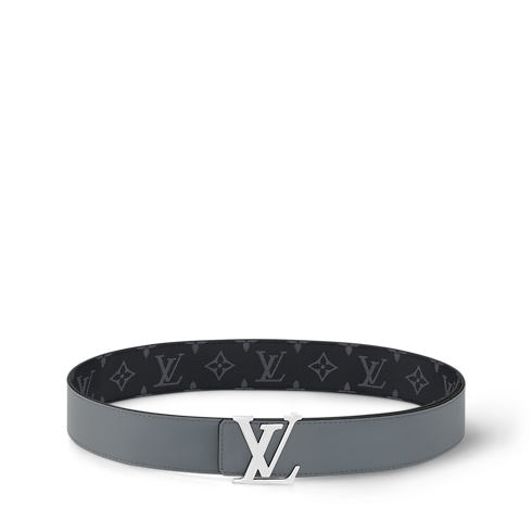 LV Initiales 40mm Reversible Belt Monogram Eclipse Canvas in Men's Accessories Belts collections by Louis Vuitton (Product zoom)