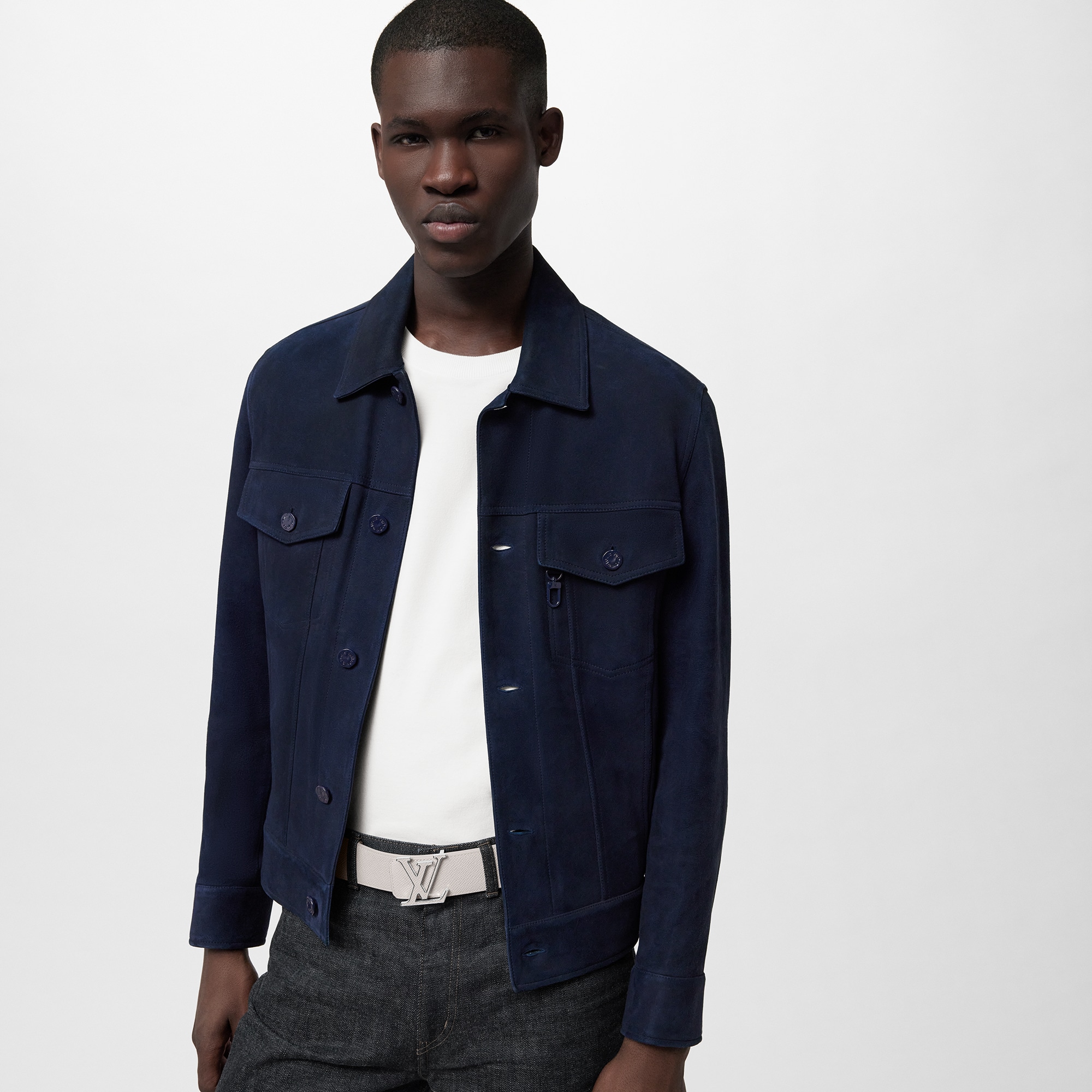 LV Initiales 40mm Reversible Belt Taigarama in Men