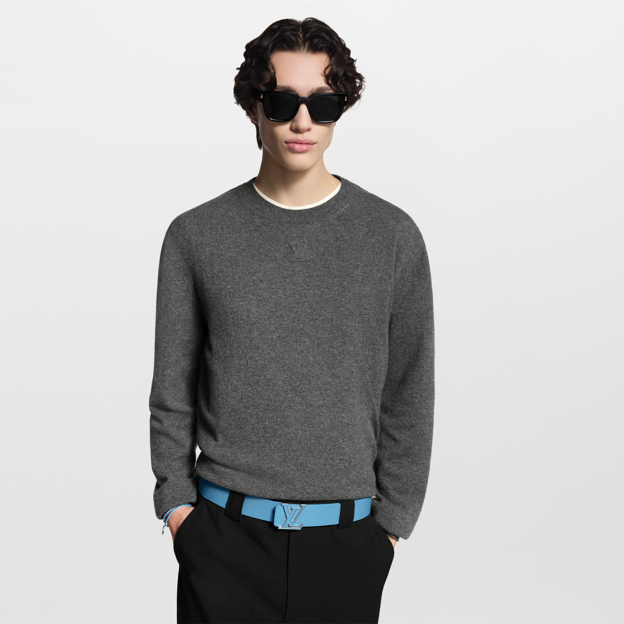 LV Initiales 40mm Reversible Belt Taigarama in Men