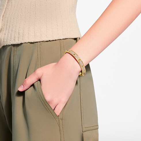 LV Initiales Bracelet cropped worn view