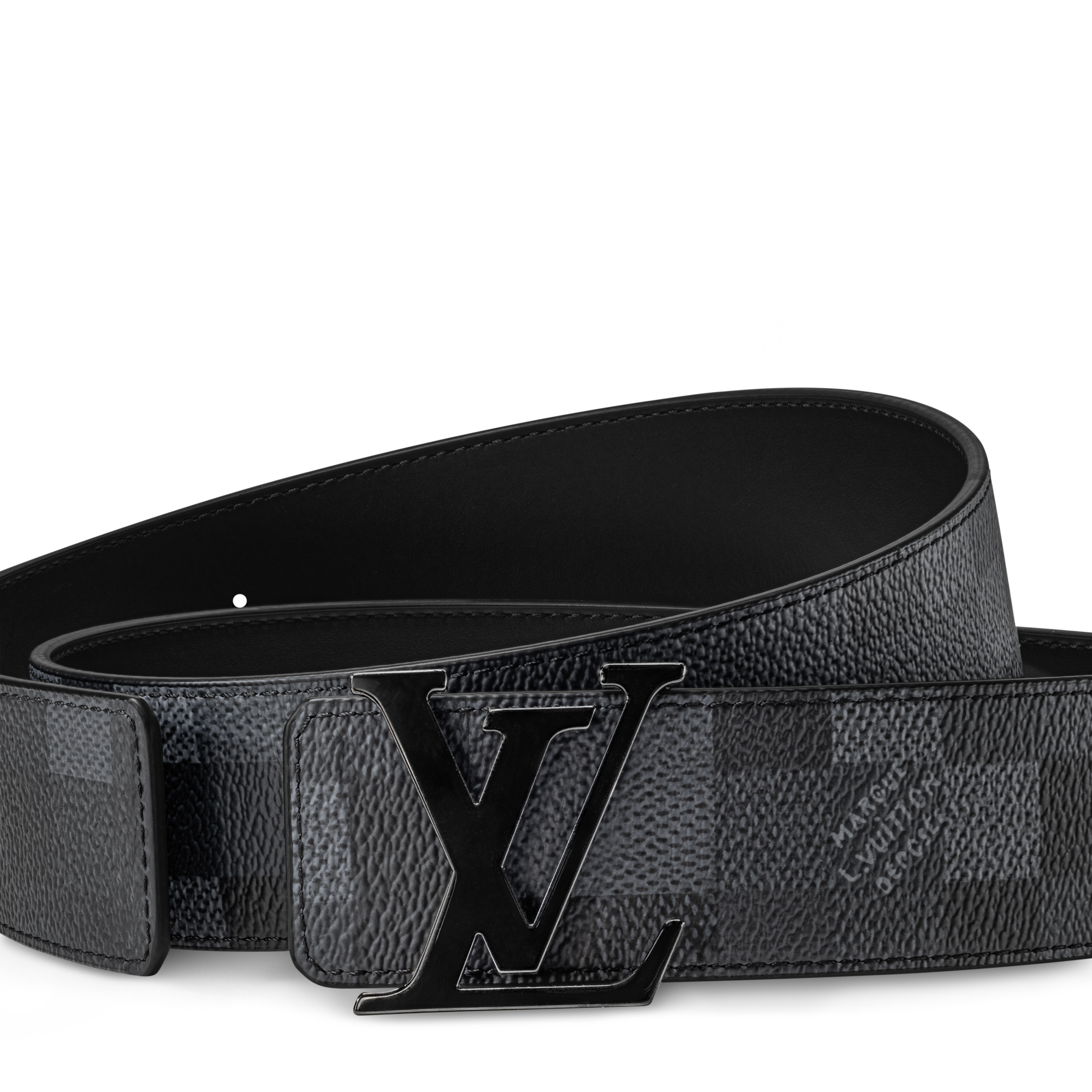 LV Initiales Damoflage 40mm Reversible Belt Damoflage in Men