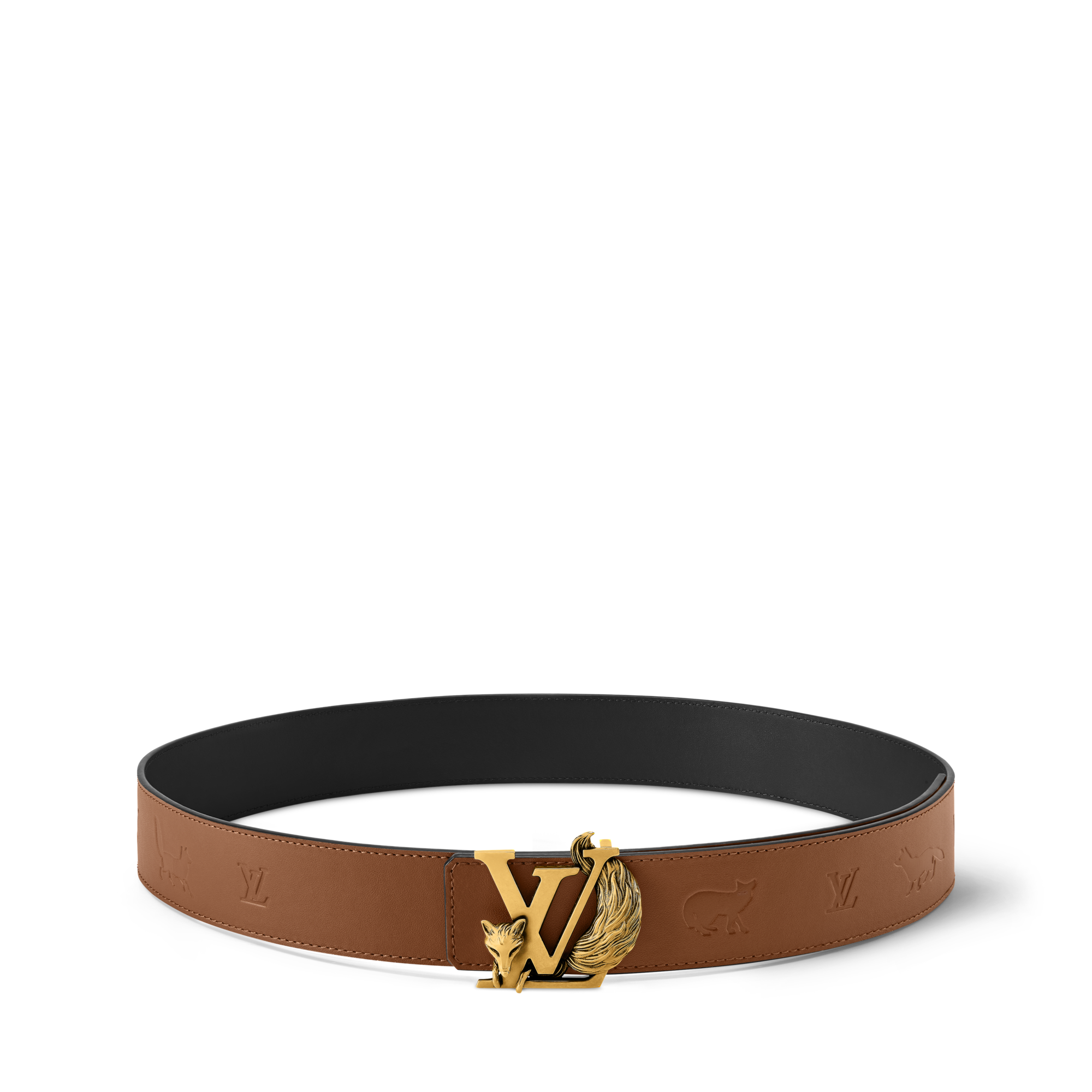 LV Initiales Fox 40mm Reversible Belt  in Men