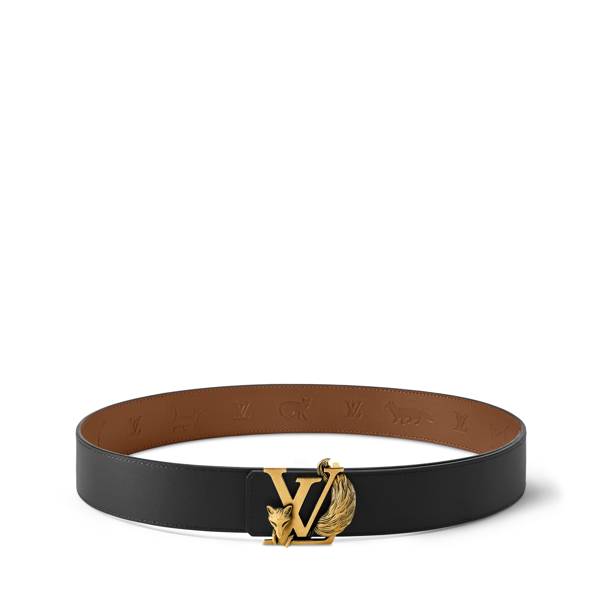 LV Initiales Fox 40mm Reversible Belt  in Men