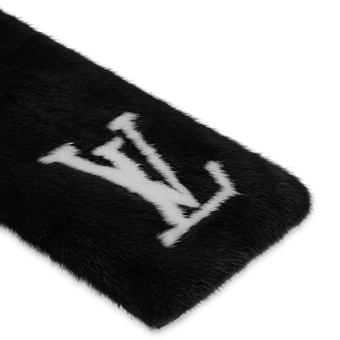 LV Initiales Fur Scarf S00 in Men's Accessories Scarves collections by Louis Vuitton (Product zoom)