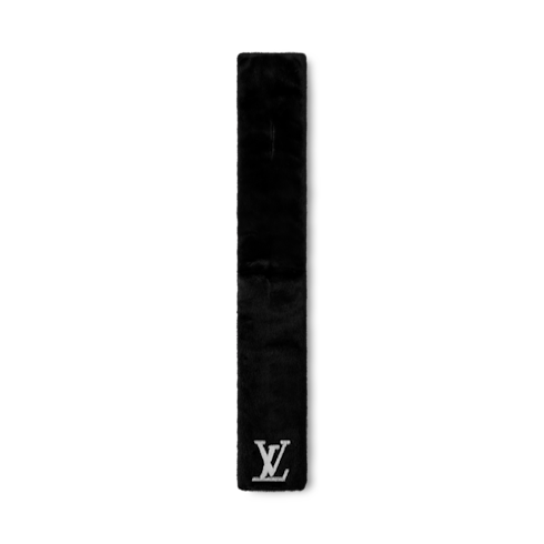 LV Initiales Fur Scarf S00 in Men's Accessories Scarves collections by Louis Vuitton (Product zoom)