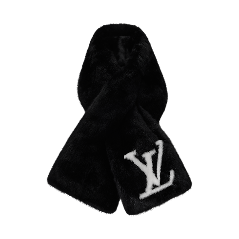 LV Initiales Fur Scarf S00 in Men's Accessories Scarves collections by Louis Vuitton (Product zoom)