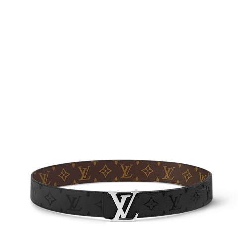 LV initiales Monogram Midnight 40mm Reversible Belt Monogram Midnight in Men's Accessories Belts collections by Louis Vuitton (Product zoom)